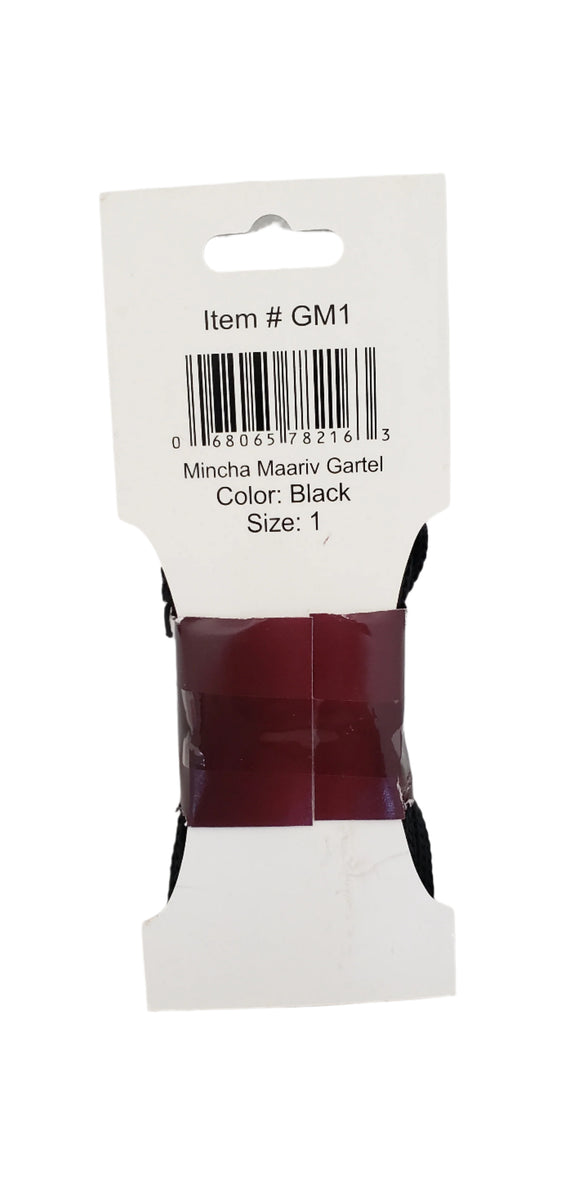 Mefoar Straight Gartel GM1 BLACK + WHITE