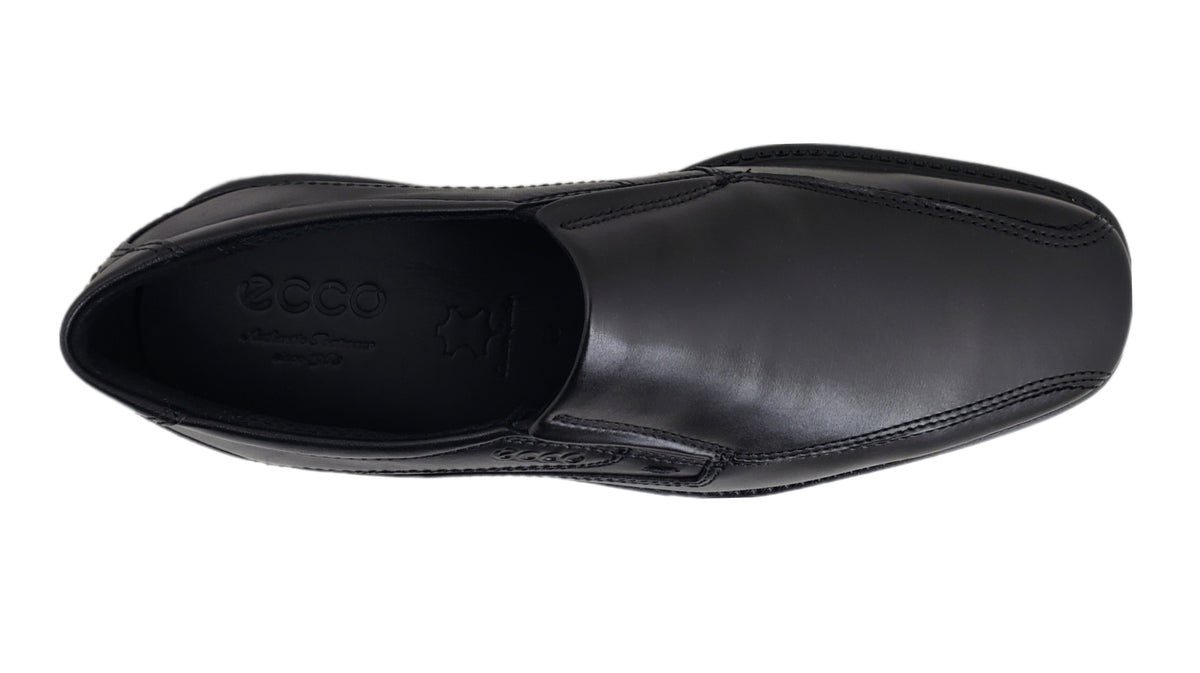 ECCO MEN'S BLACK BIKE TOE NEW JERSEY SLIP ON 051504
