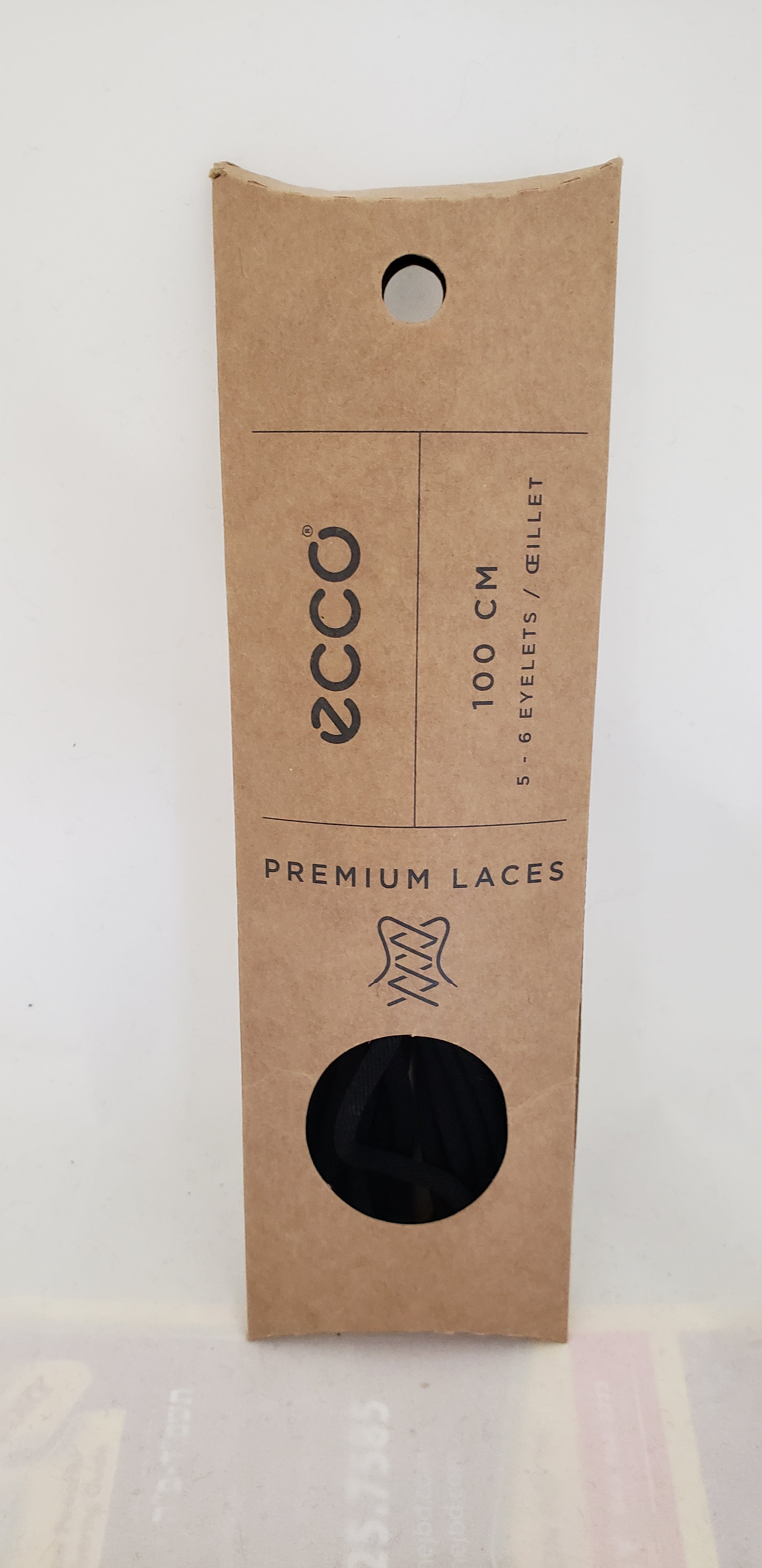 Shoe Laces Ecco Premium Black