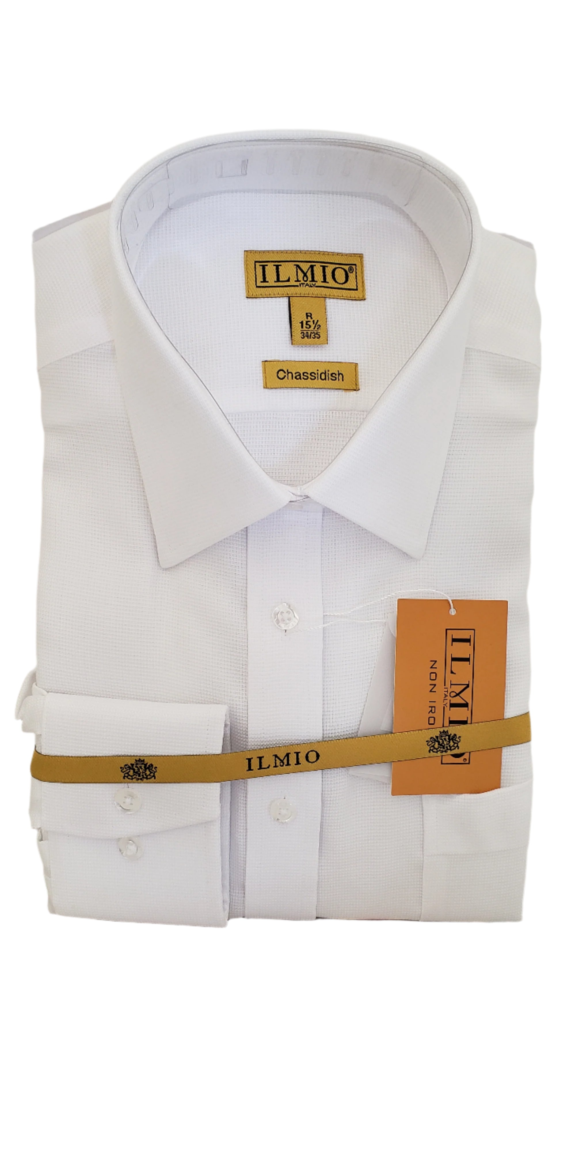 Ilmio Men's Gold Label F9 -100% Cotton Chassidish (R/L) Shirt