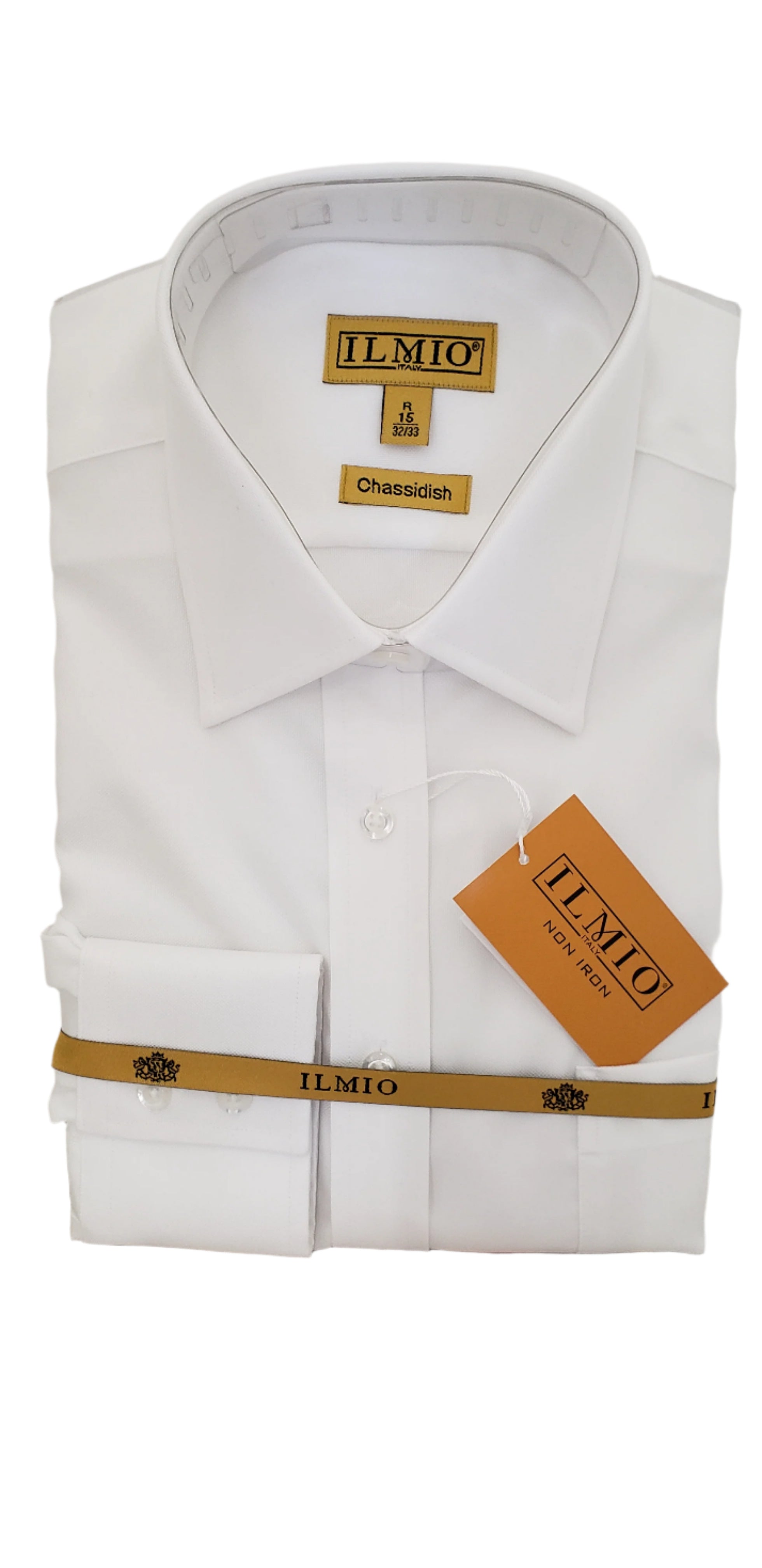 Ilmio Men's Gold Label F1 -100% Cotton Chassidish (R/L) Shirt