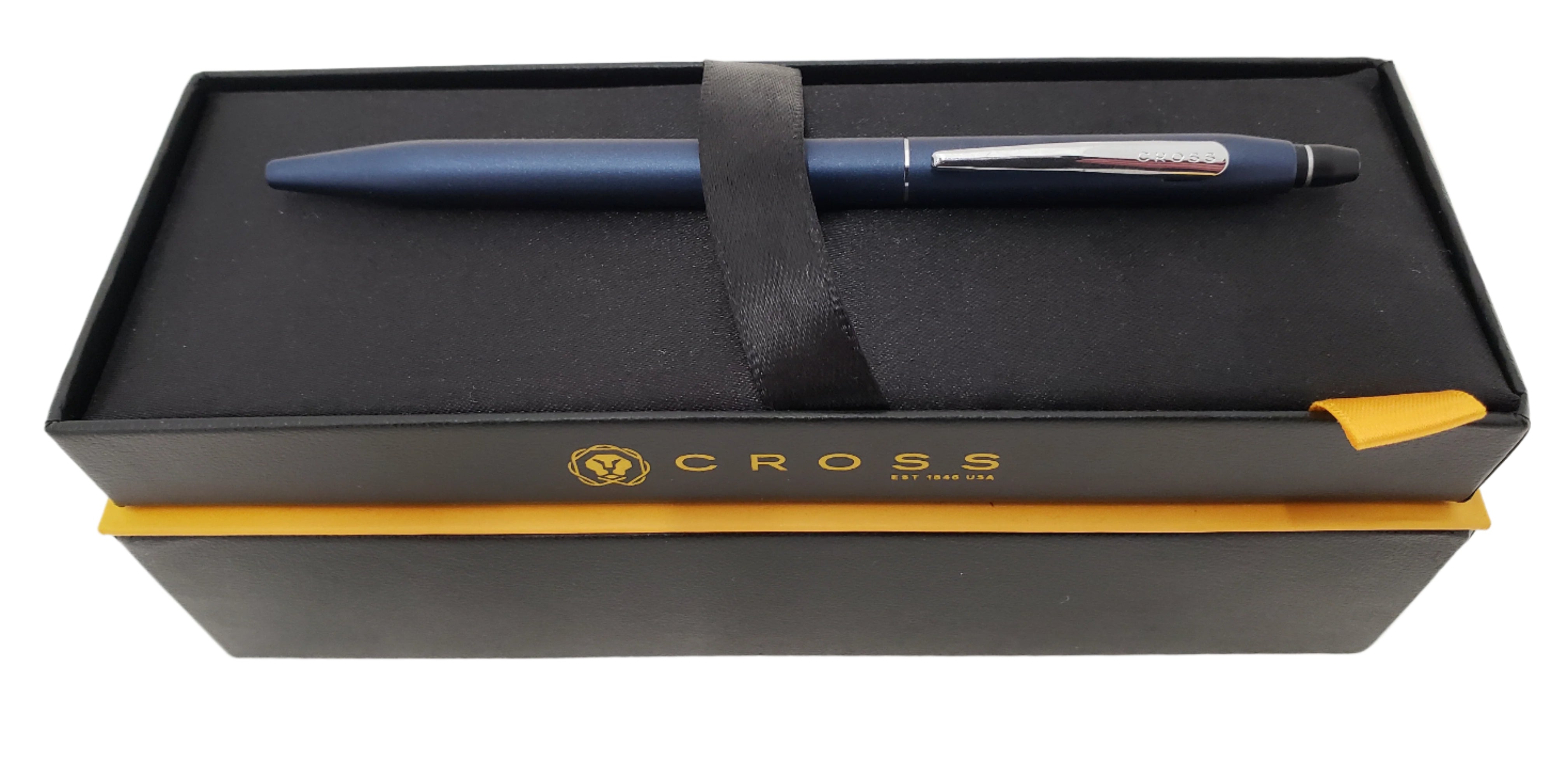 Cross Click Refillable Ballpoint Pen, Midnight Blue Lacquer
