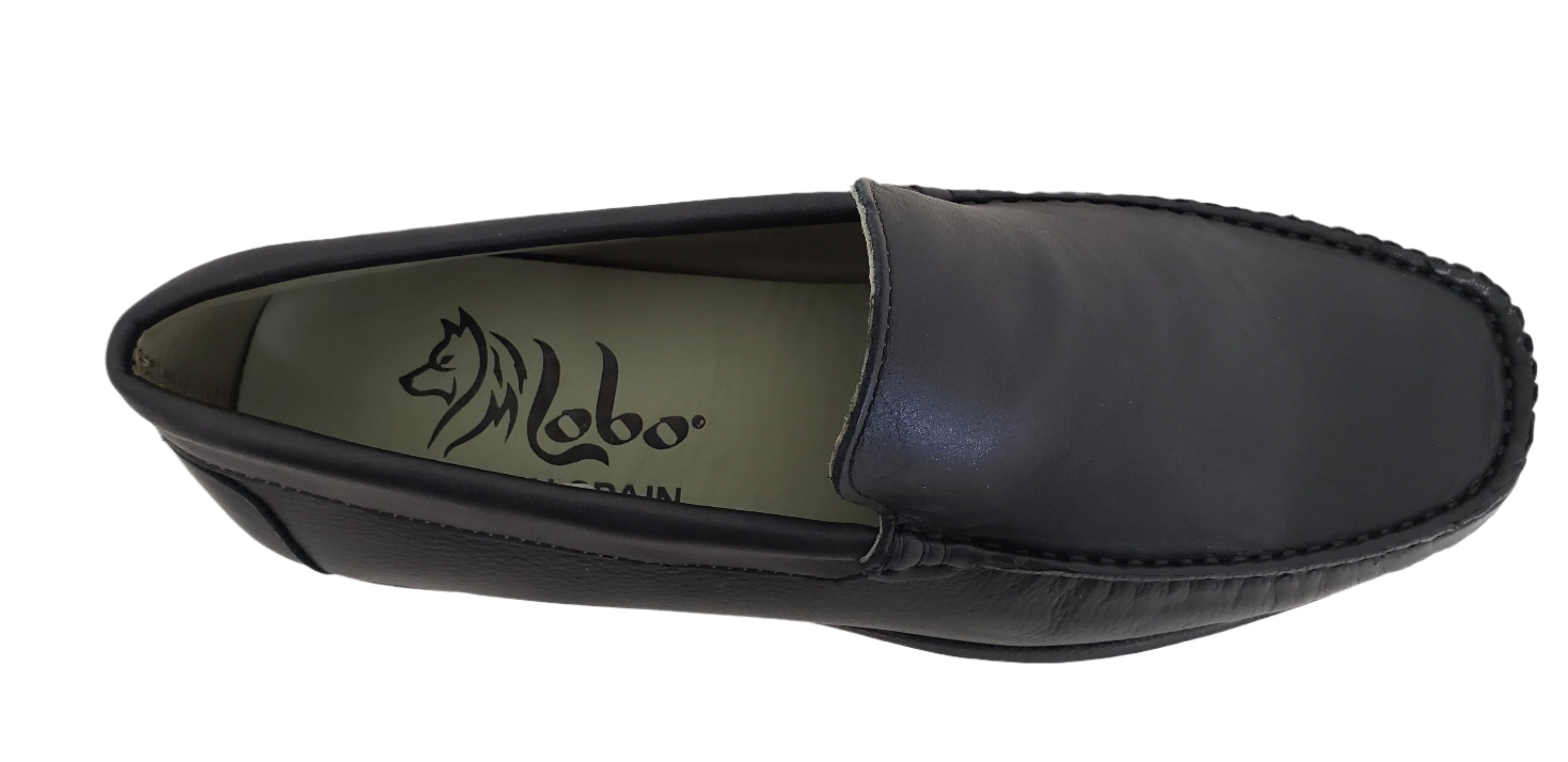 M LOBO 530 BLACK LEATHER LOAFER