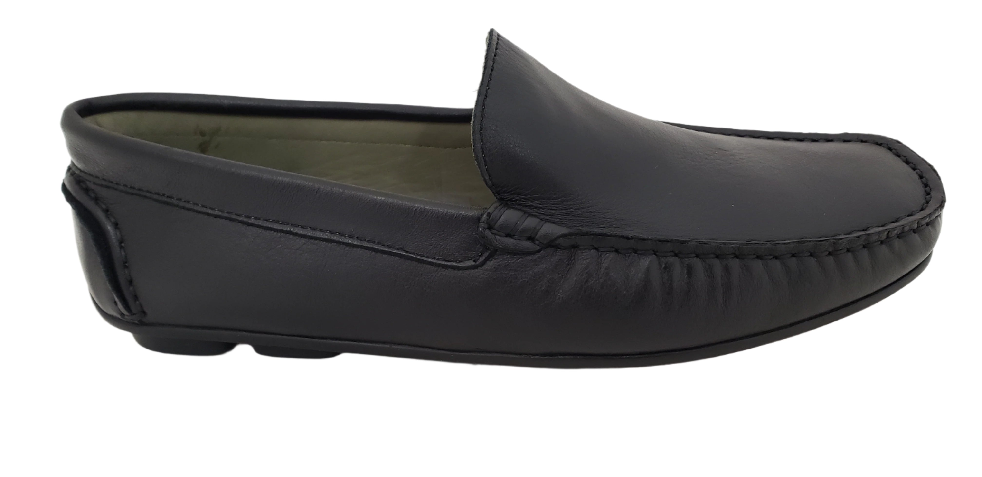 M LOBO 620 BLACK LEATHER LOAFER