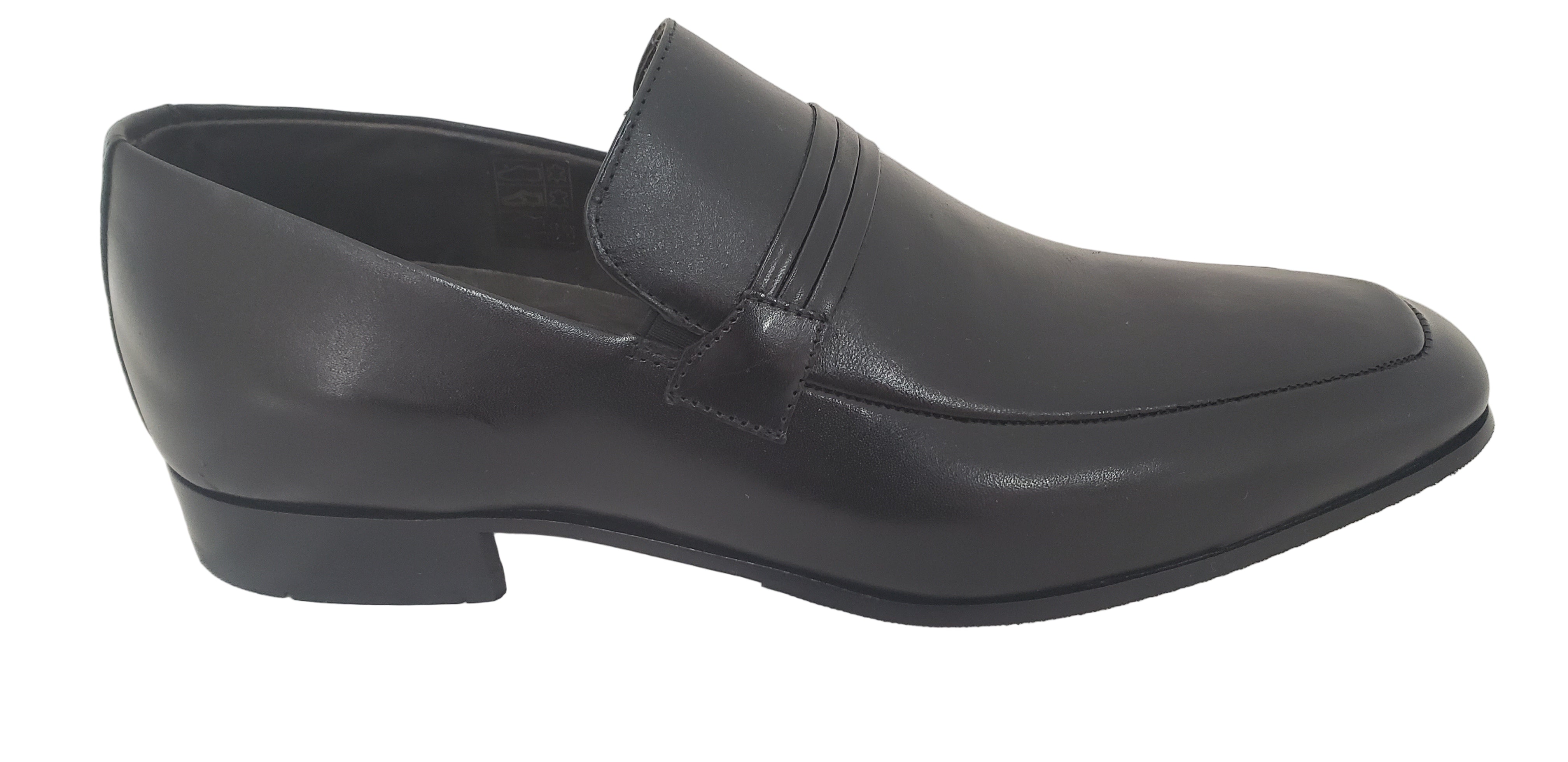 ALFREDO MEN'S BLACK DRESS SLIP ON LI-115