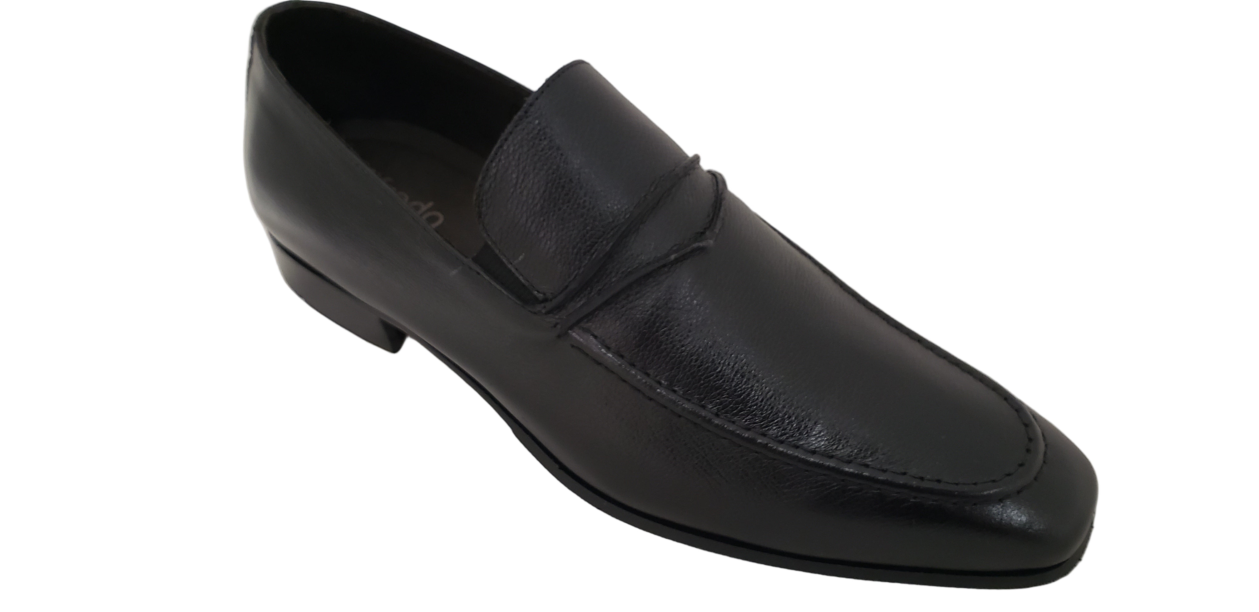 ALFREDO MEN'S BLACK DRESS SLIP ON LI-112
