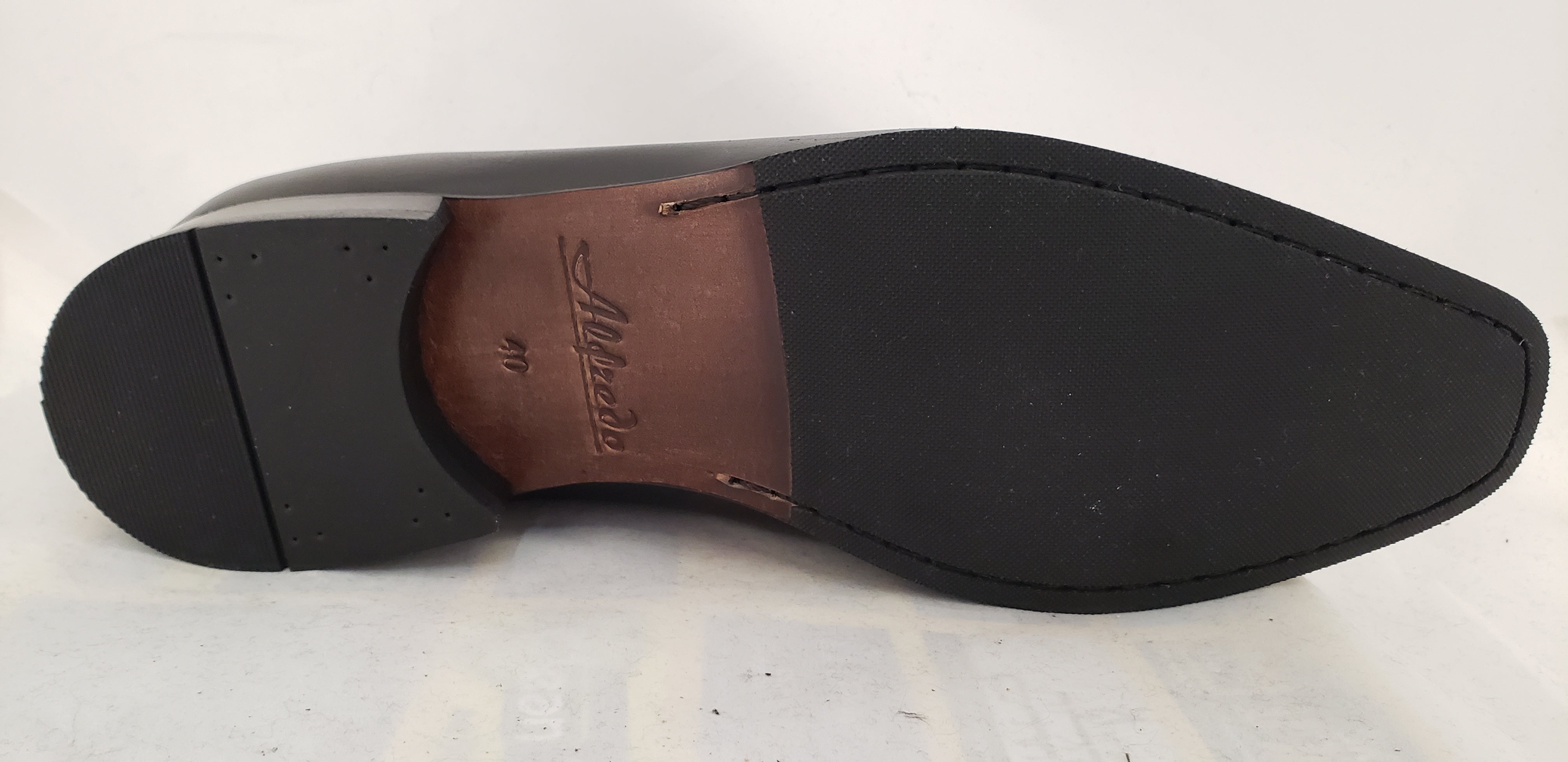 ALFREDO MEN'S BLACK DRESS SLIP ON LI-112