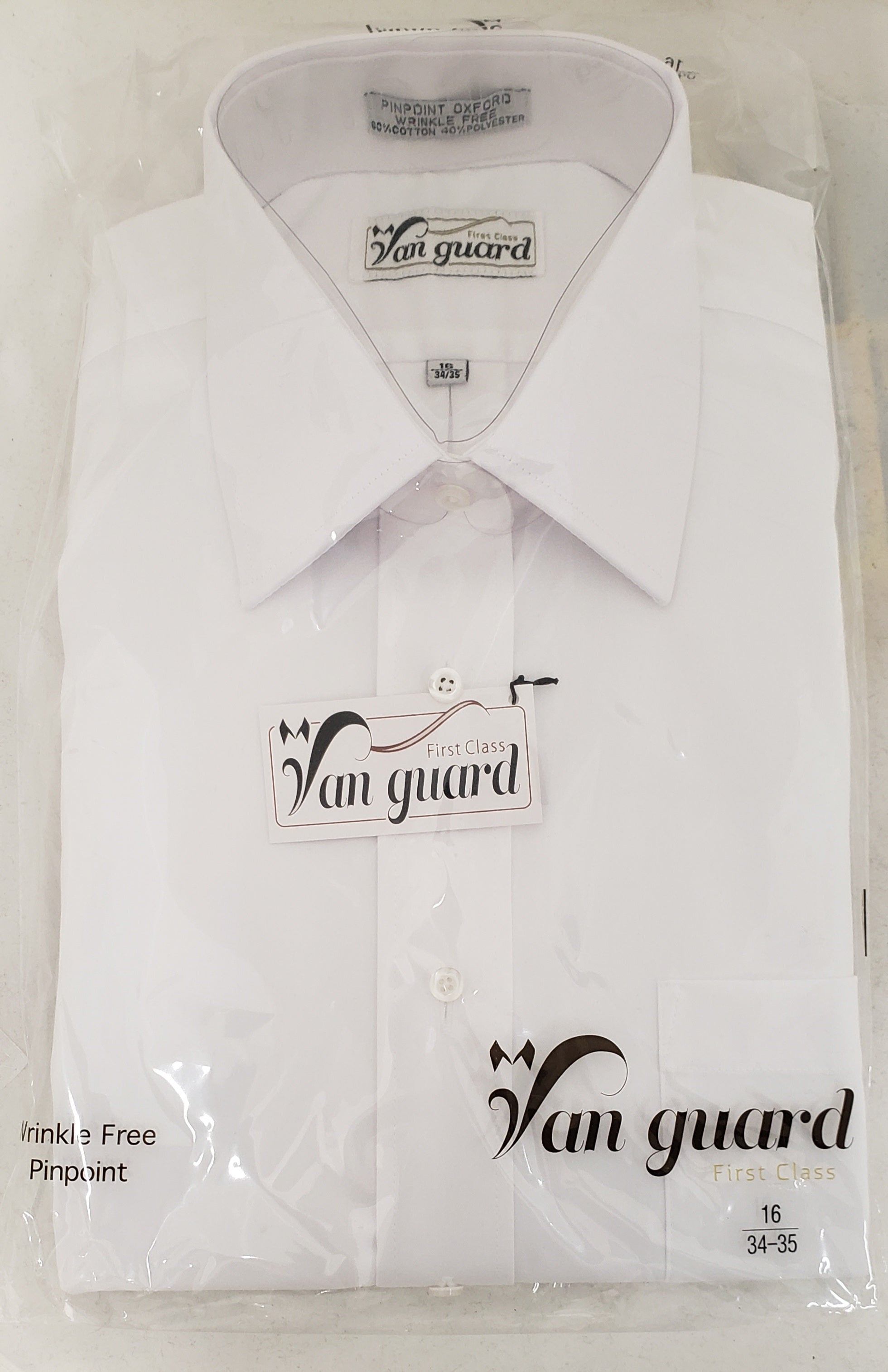 VAN GUARD MEN'S PINPOINT SHIRT