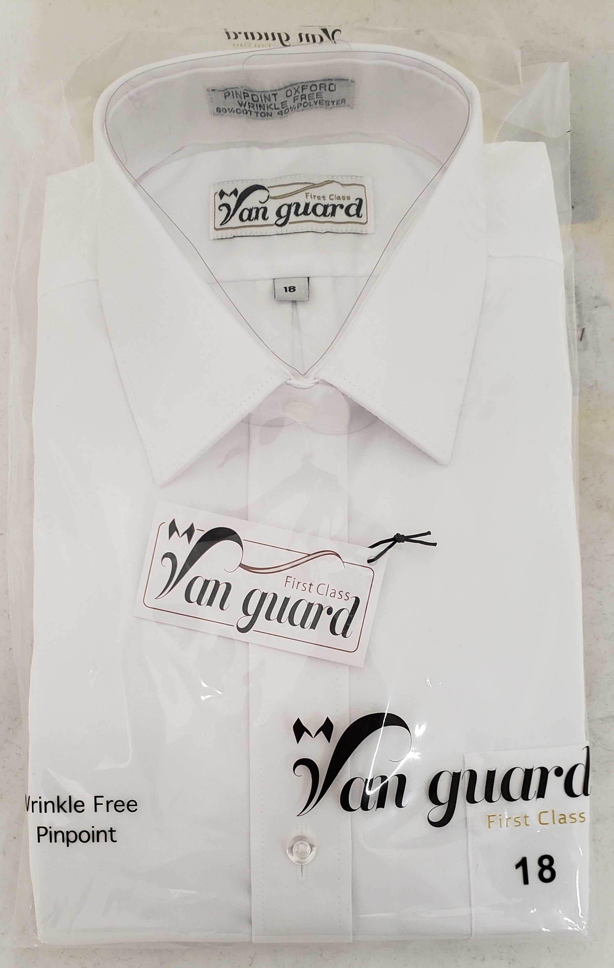 VAN GUARD BOYS PINPOINT SHIRT