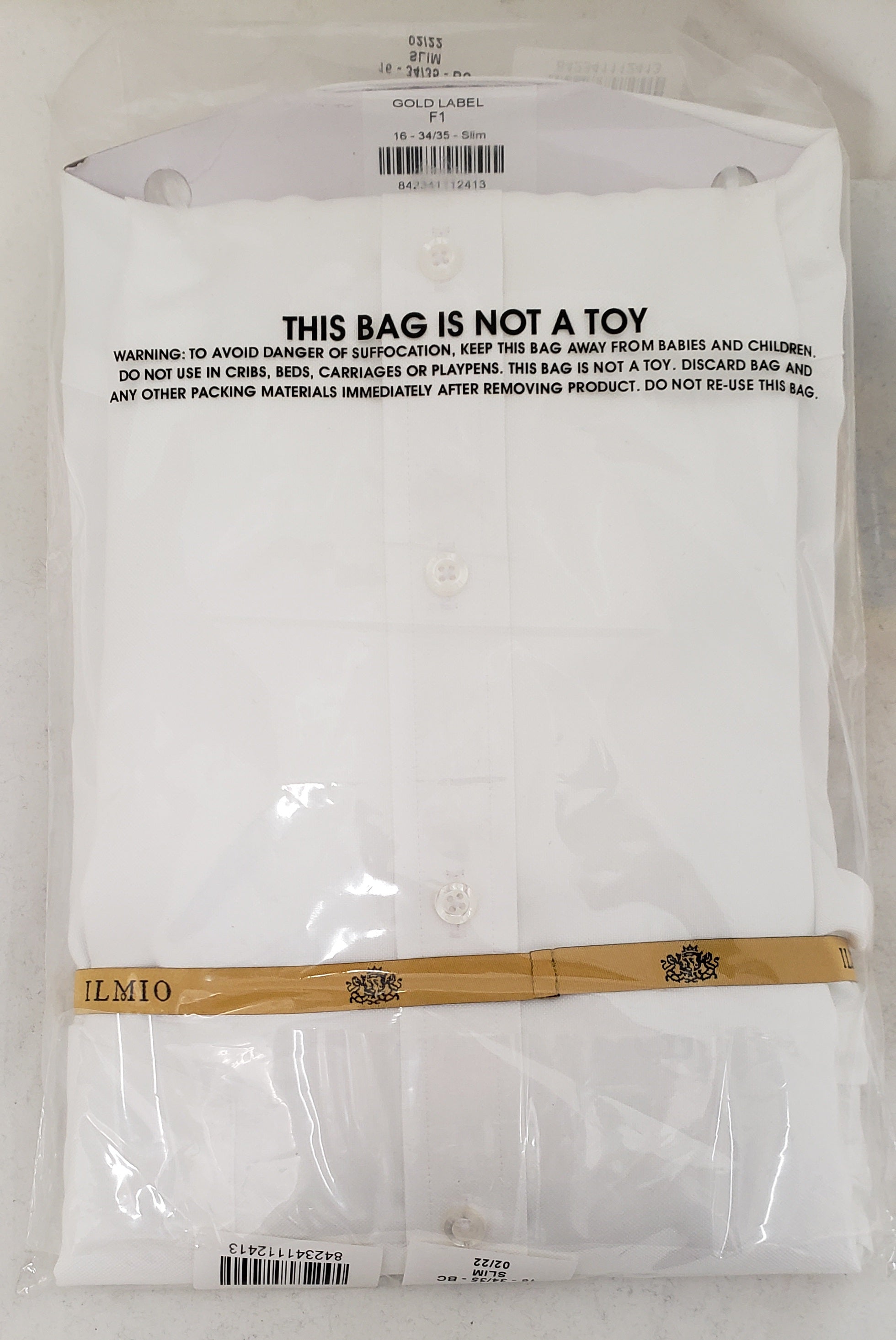 Ilmio Men's Gold Label F1 -100% Cotton (L/R) Shirt