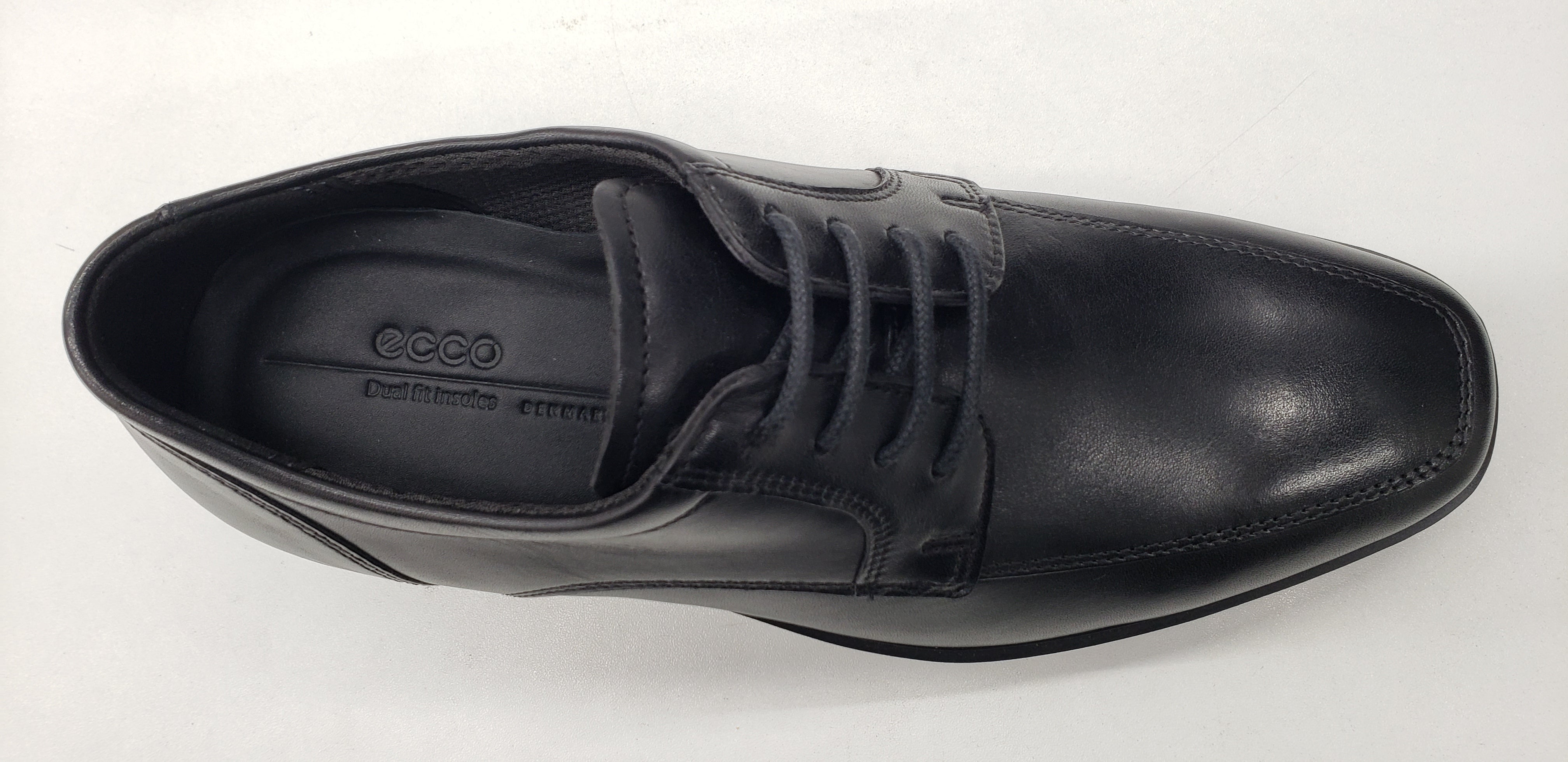 ECCO MEN'S BLACK MOC TOE METROPOLE MILAN  LACE - 523344