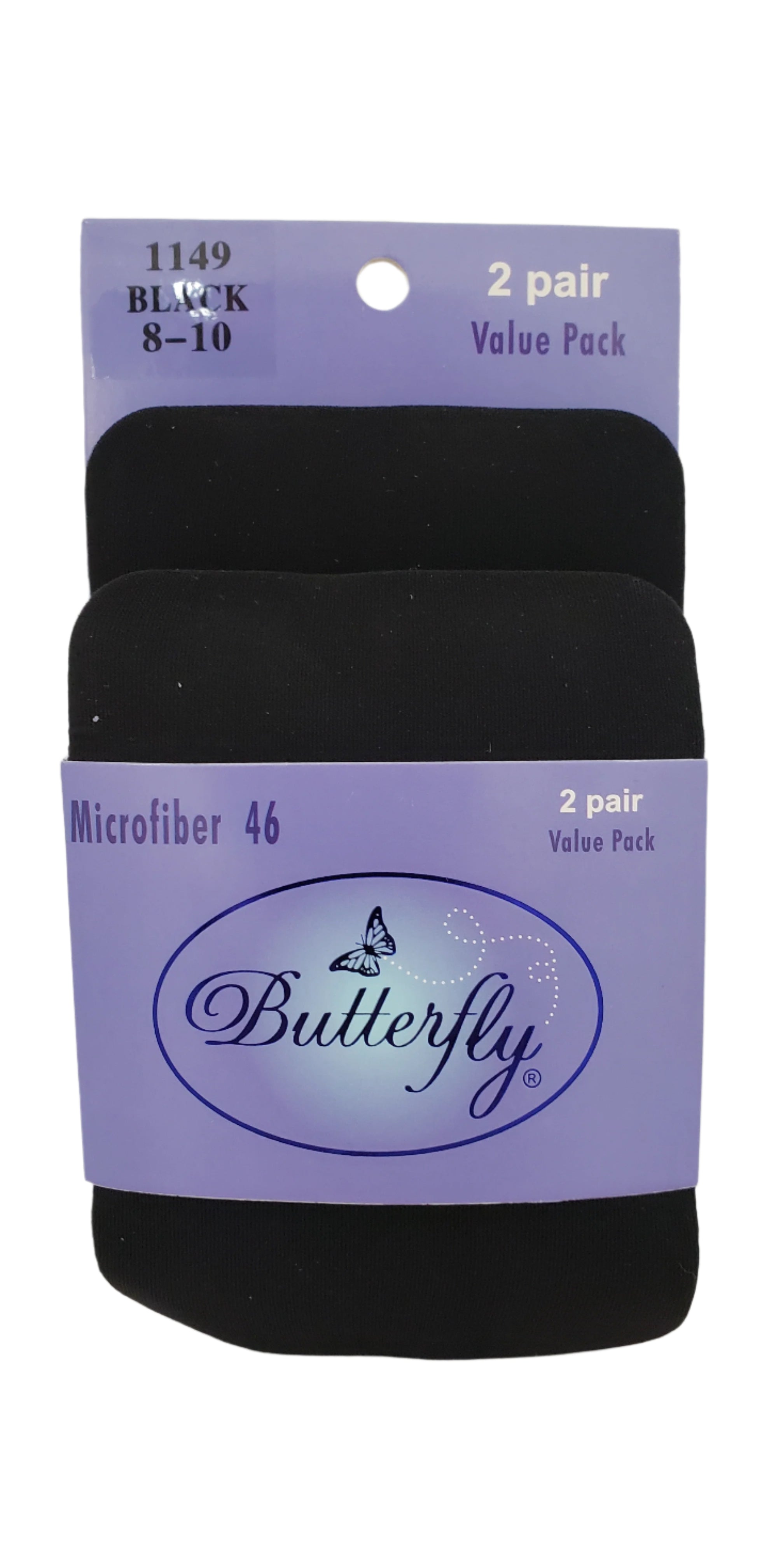 BUTTERFLY 1149 2 PER PACK SCHOOL COLLECTION BLACK