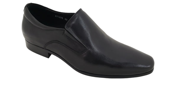CARLTON BAILEY MEN'S BLACK DRESS SLIP-ON SHOE A9167R