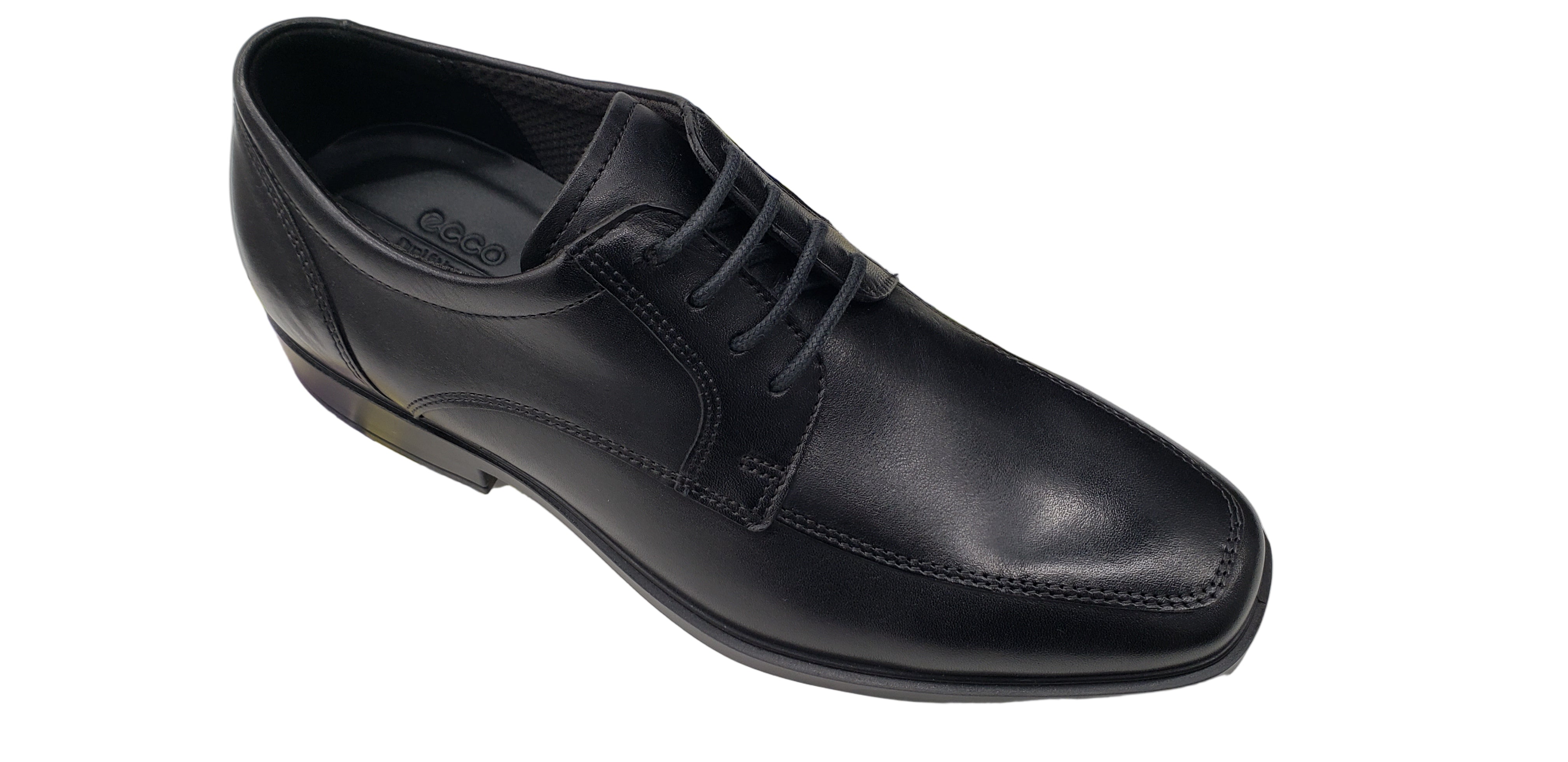 ECCO MEN'S BLACK MOC TOE METROPOLE MILAN  LACE - 523344