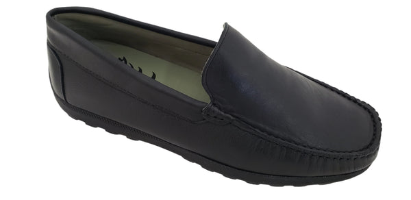 M LOBO 530 BLACK LEATHER LOAFER