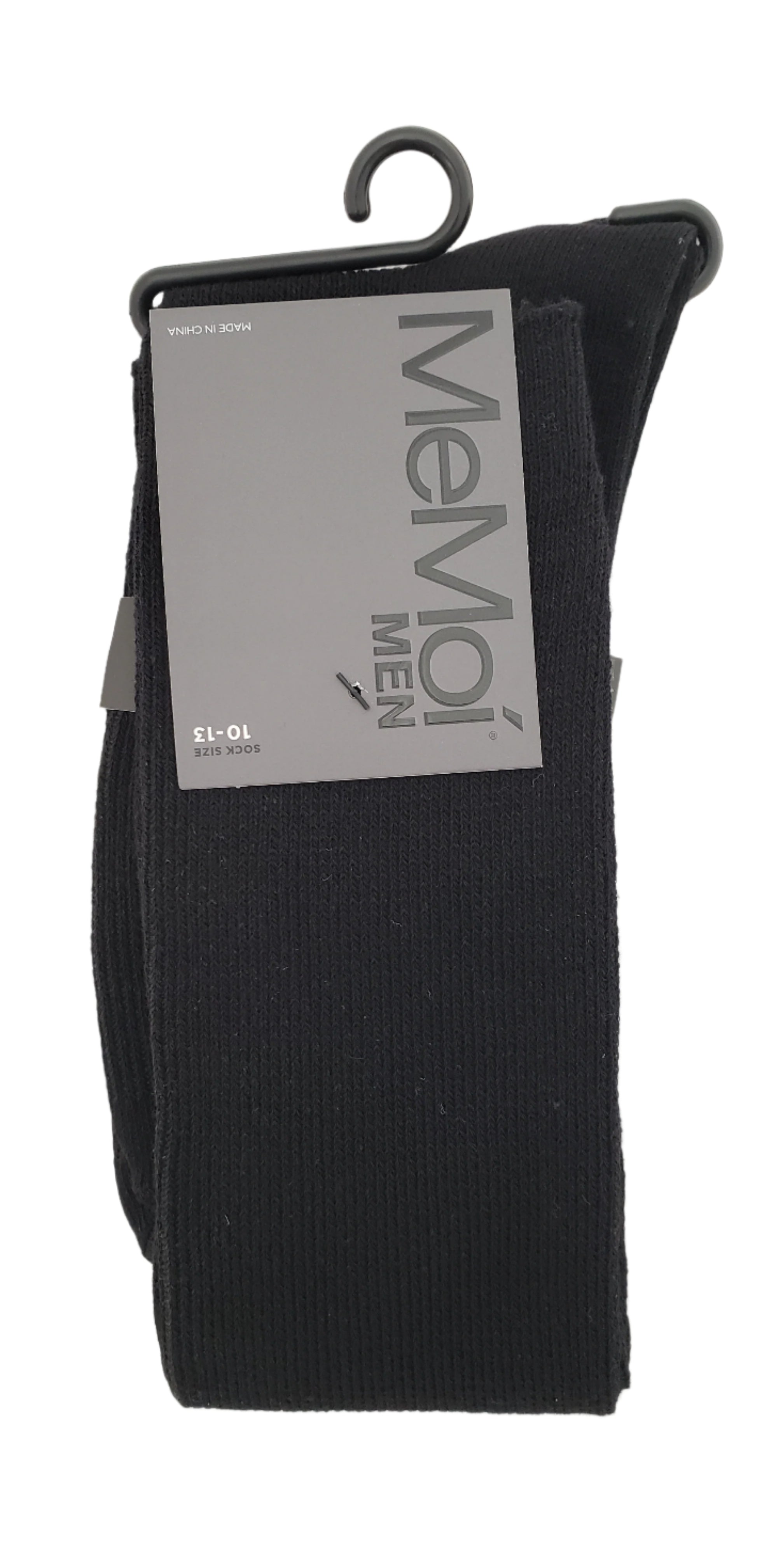 MeMoi Men's Cotton Rib Socks