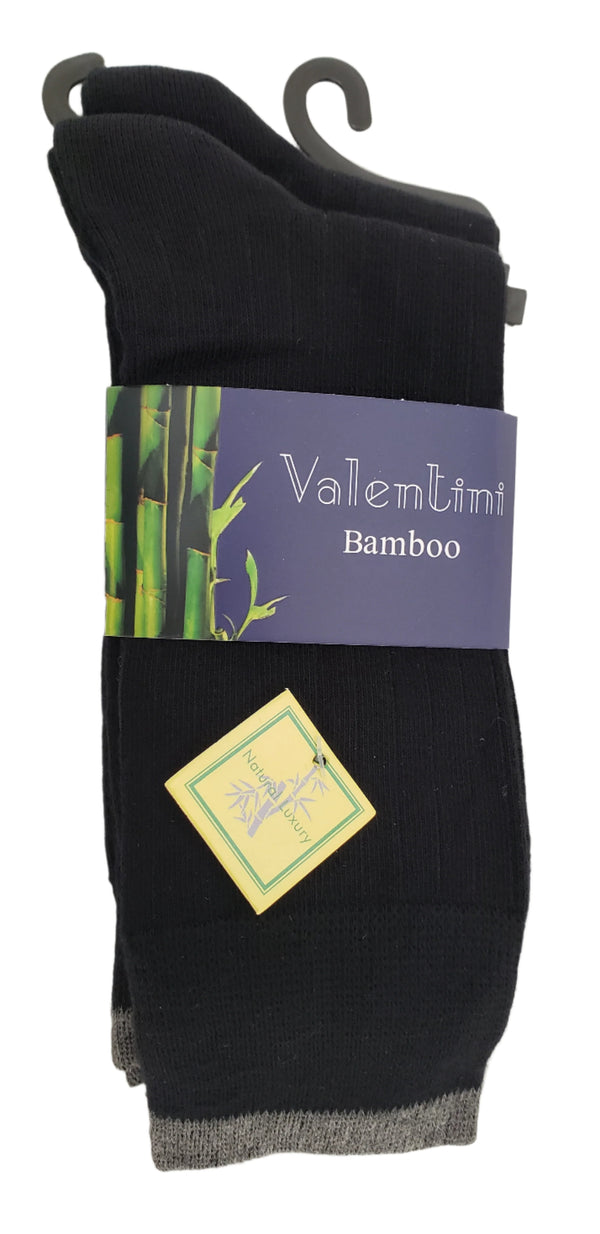 Valentini Men's Bamboo Socks 3-PK. 10-13 V1195BP