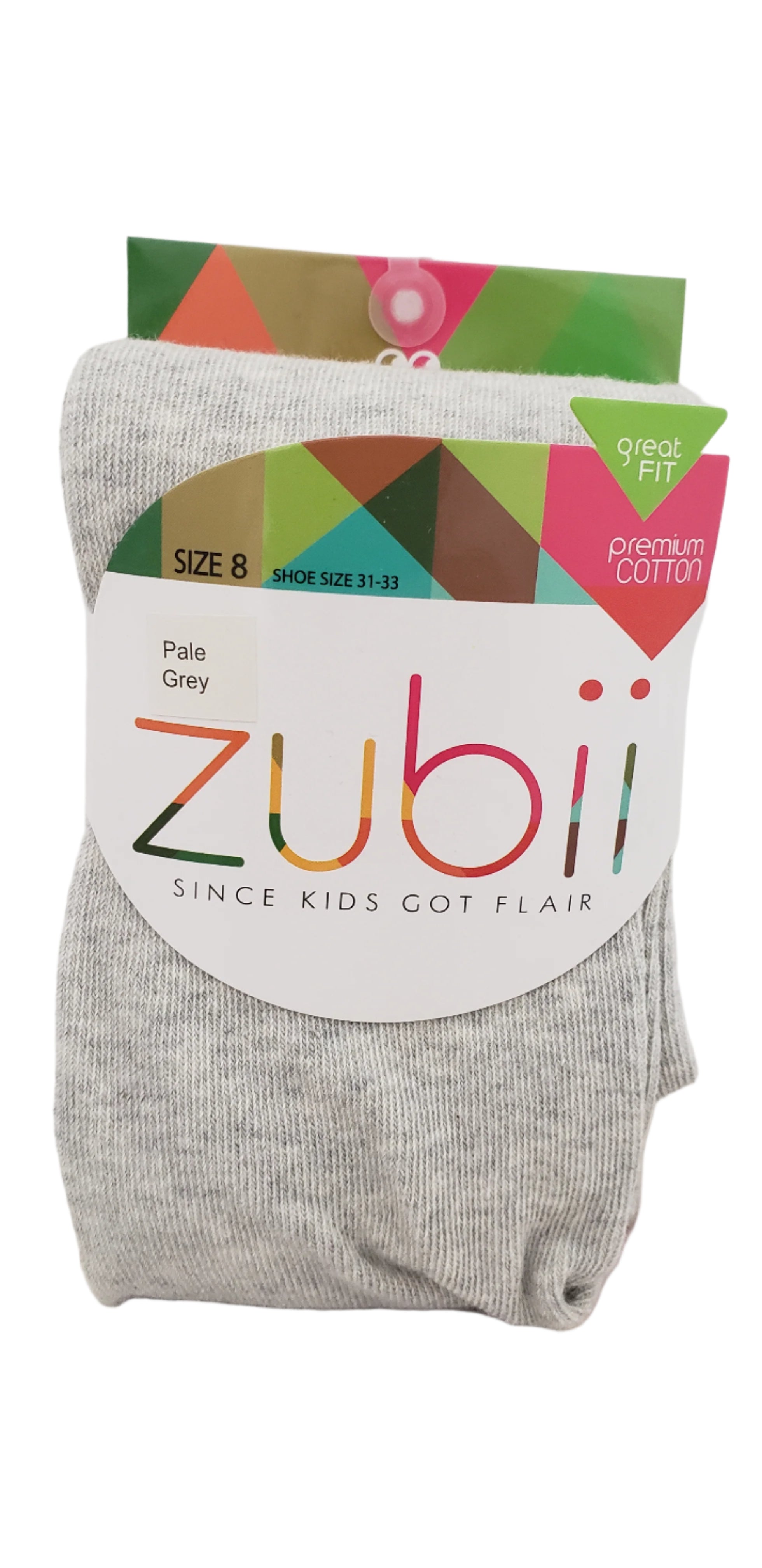 Zubii Girls Flat Tights:110-42-0 Cotton Flat Tights LIGHTSTONE