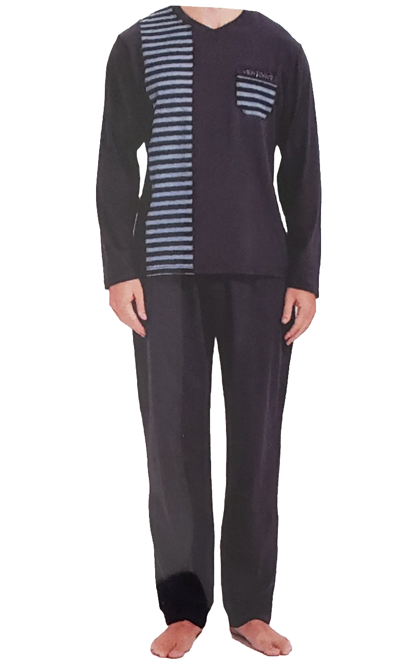 Ven Dave Pajamas Navy- Blue V13