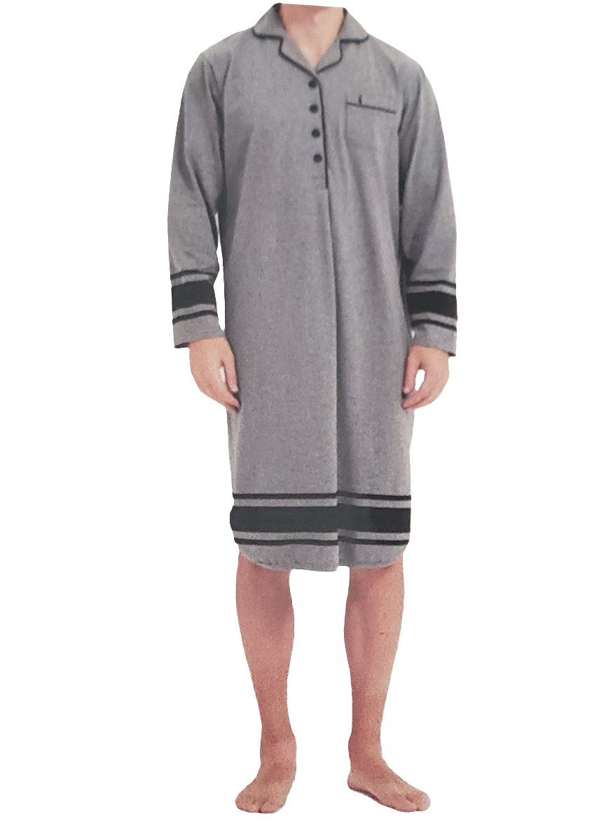 Ven Dave Gray- Black Nightshirt G07