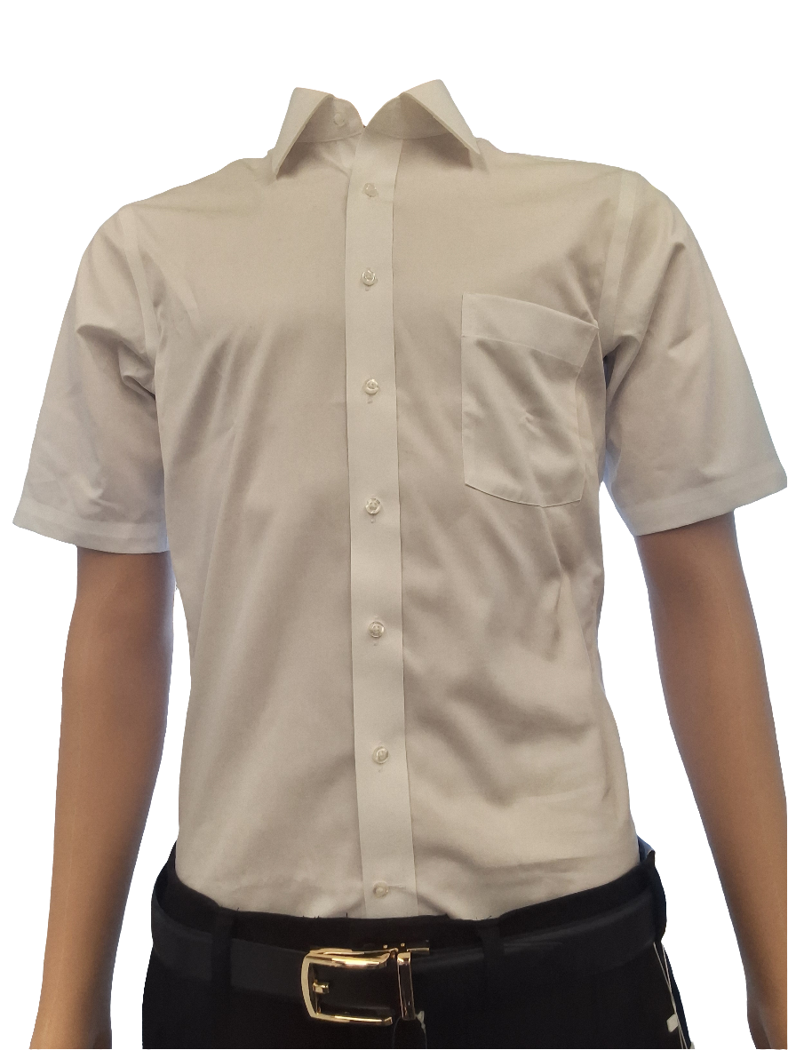 Ilmio Mens Silver Label -Poly Cotton Short Sleeve (L/R) Shirt