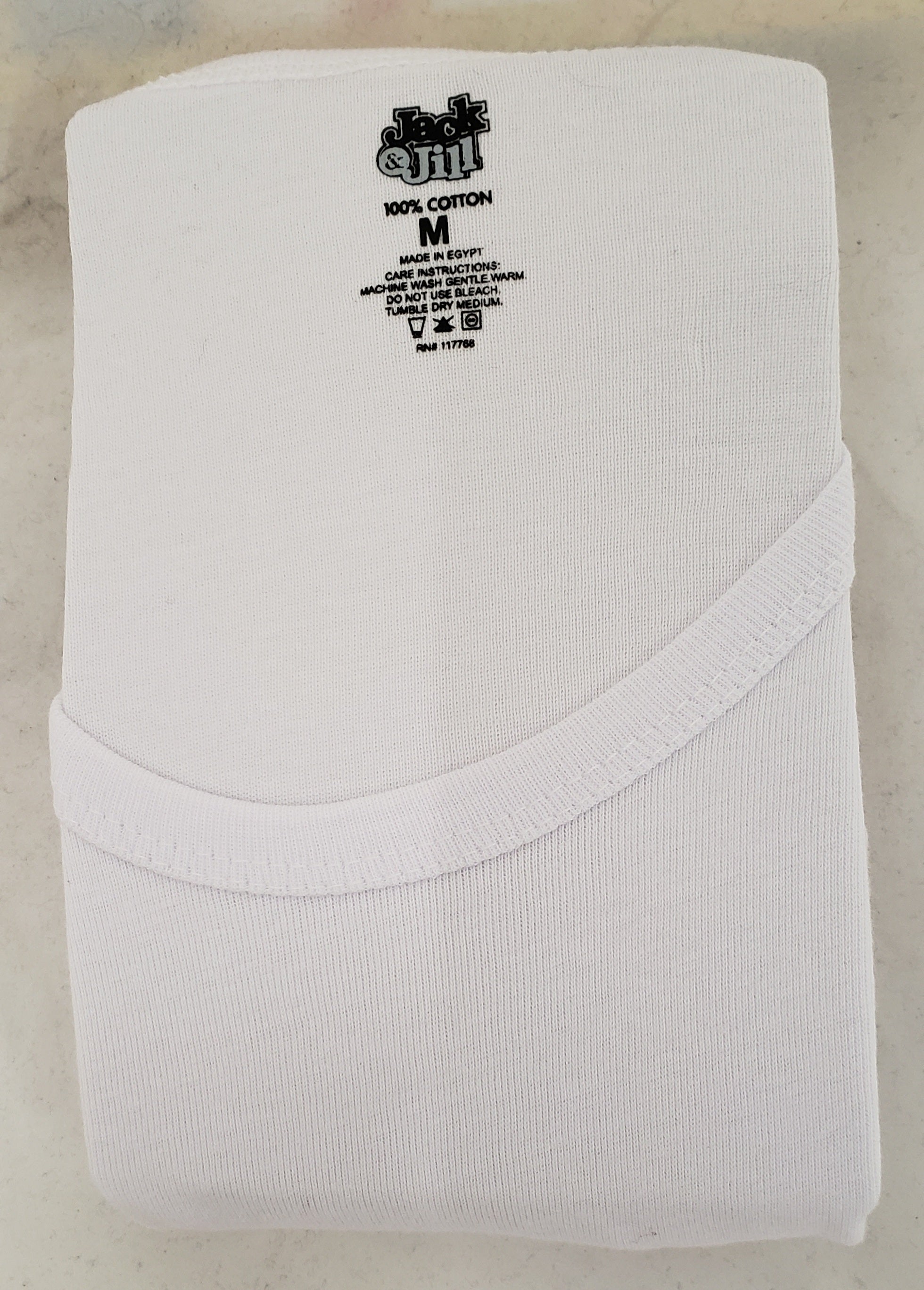 Jack & Jill Men's Sleeveless Undershirts 2-pack