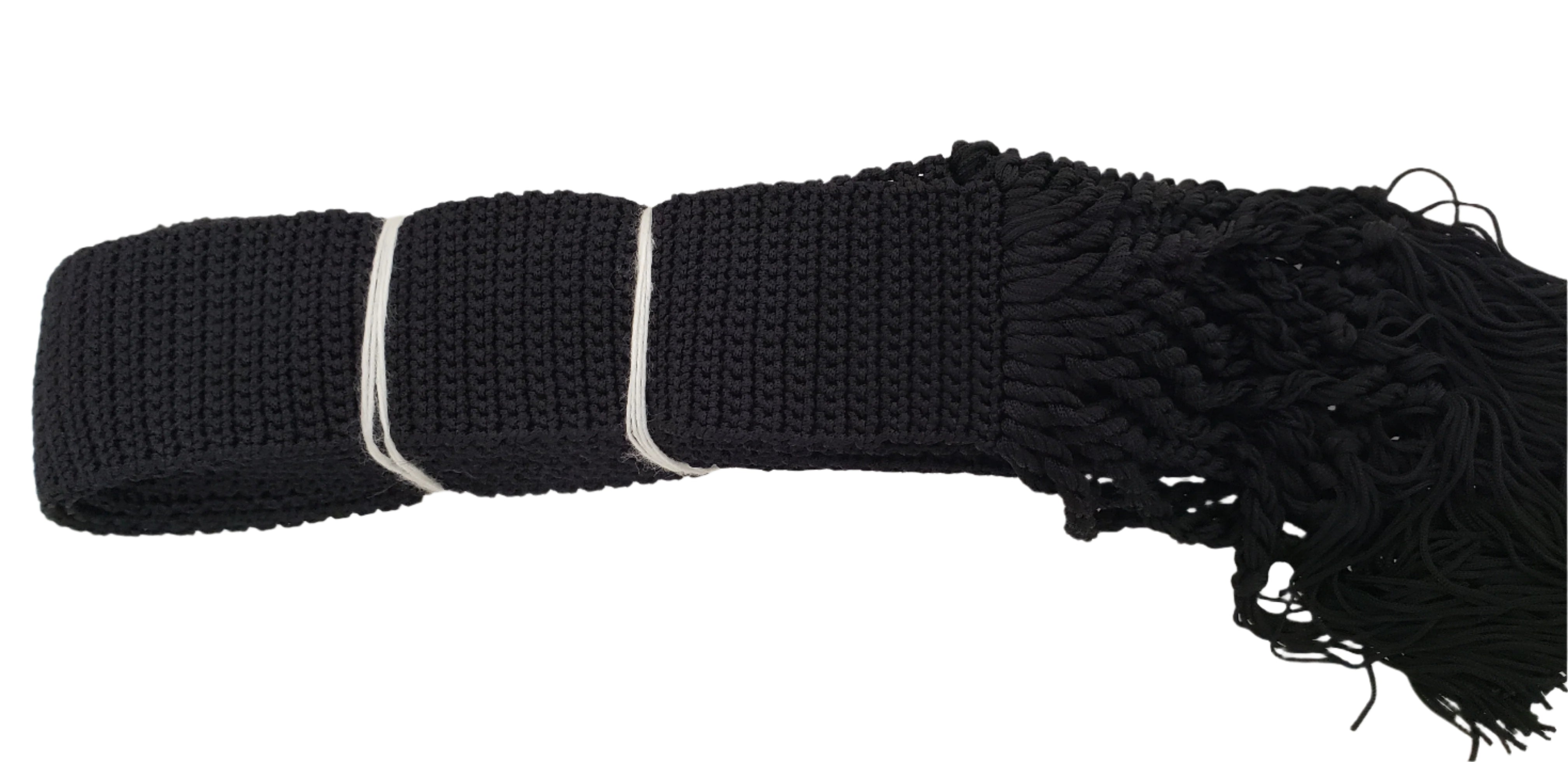 Mefoar Crochet Hand Made Black Gartel TF-GMC