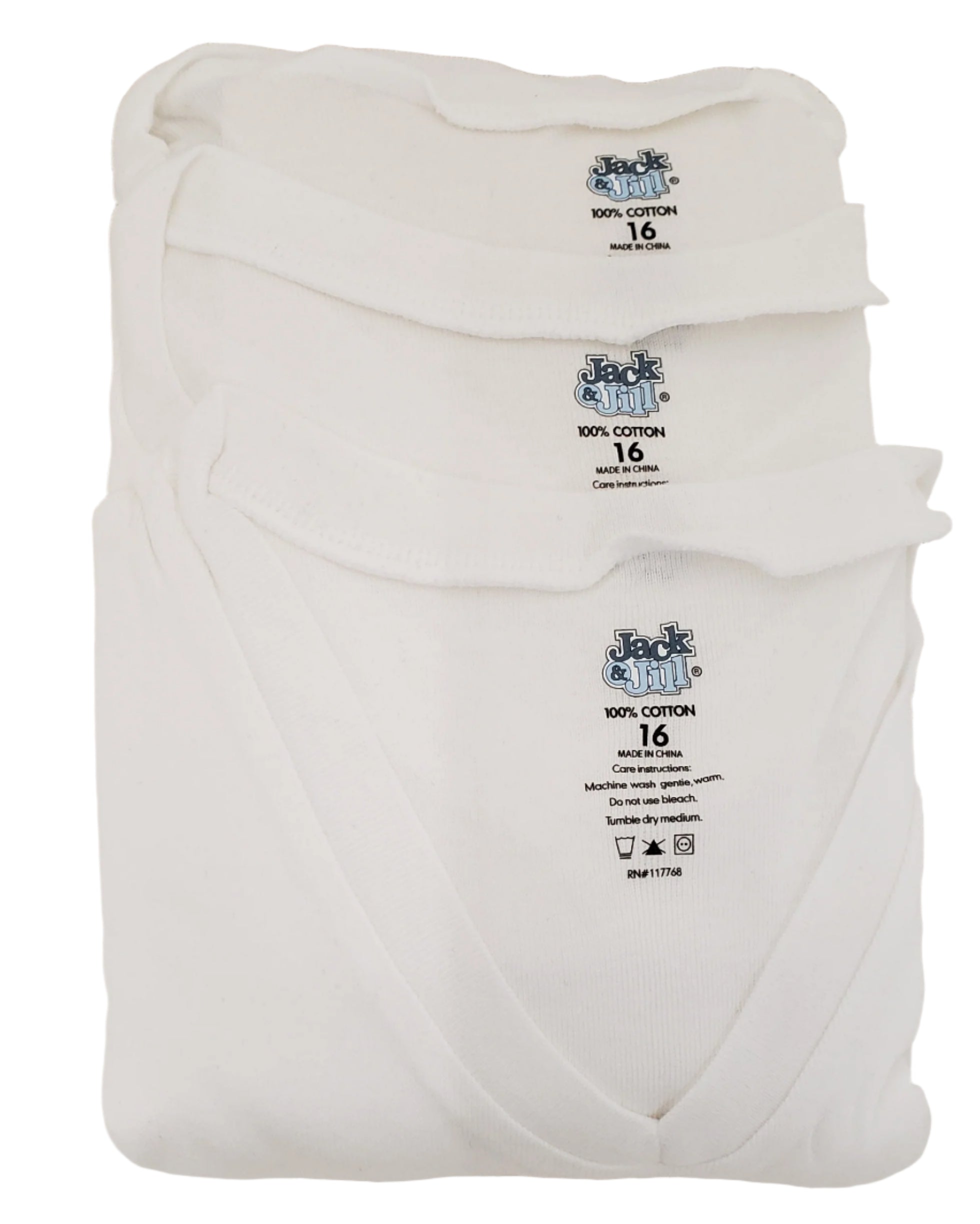 Jack & Jill Boys V-neck T-shirt 3-pack