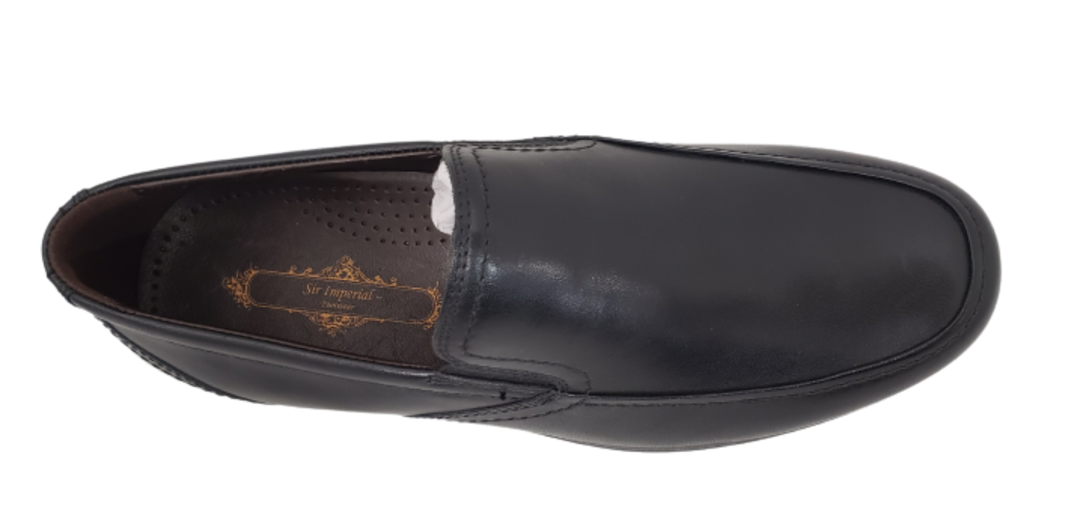 SIR IMPERIAL MEN'S BLACK SLIP ON SHOES 28605