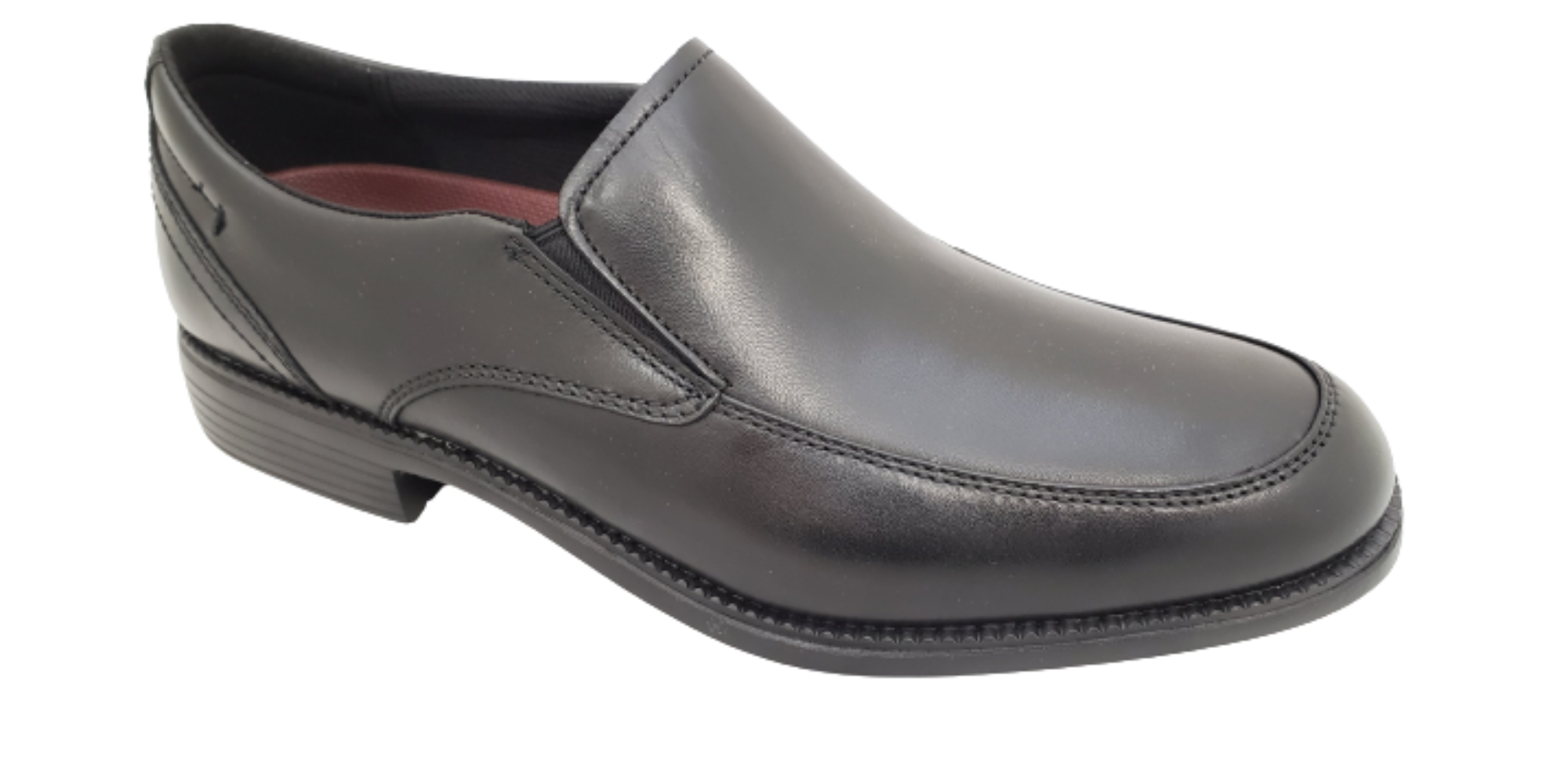 ROCKPORT MEN'S BLACK TOTAL MOTION DRESSPORT SLIP-ON - CI4232