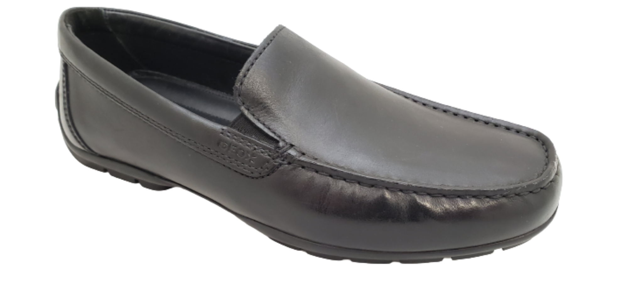 GEOX MEN'S BLACK LOAFER MONER 2FIT U72Q6A