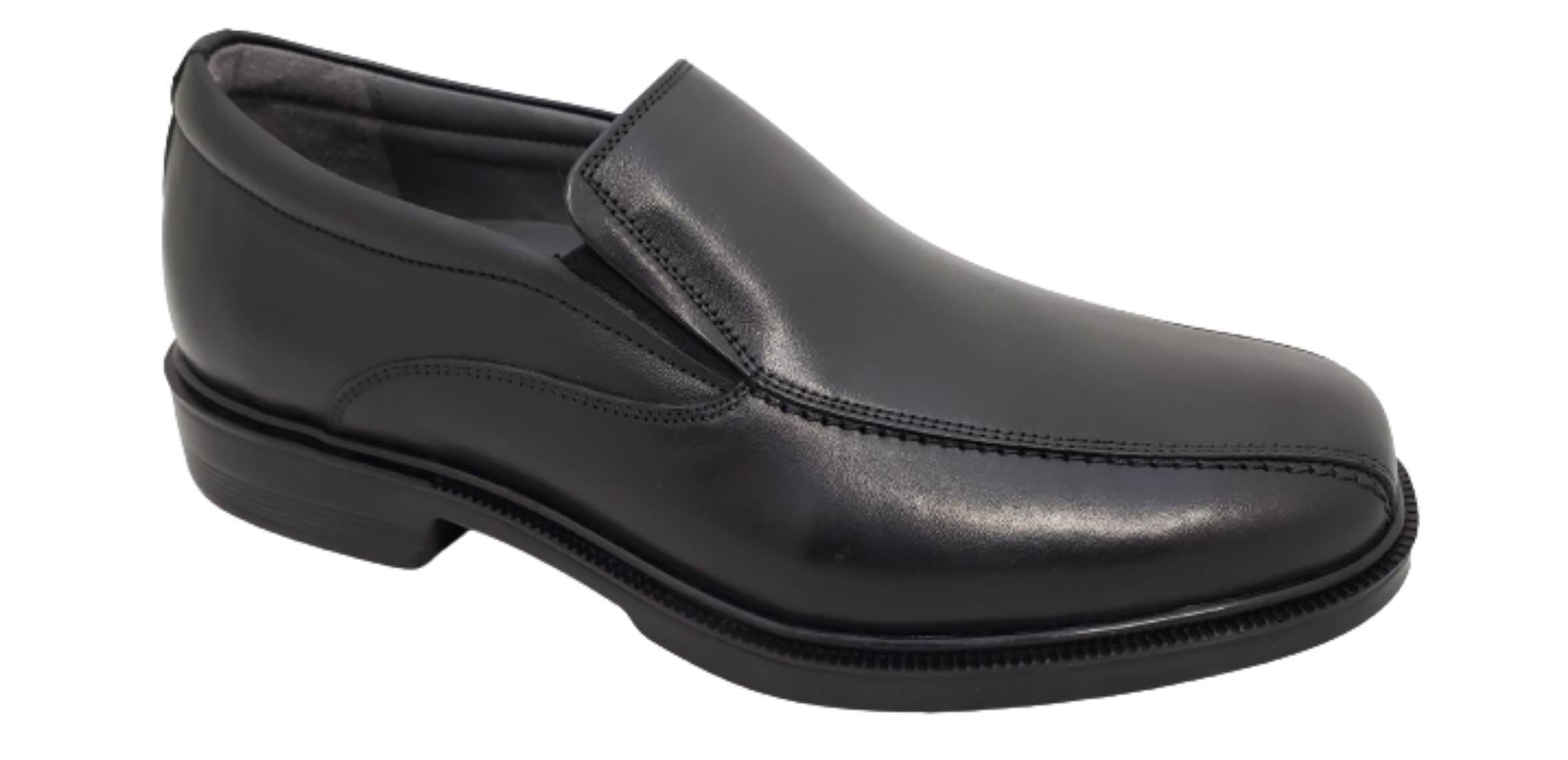 MORAN MEN'S BLACK BIKE TOE SLIP ON SHOES - 8453