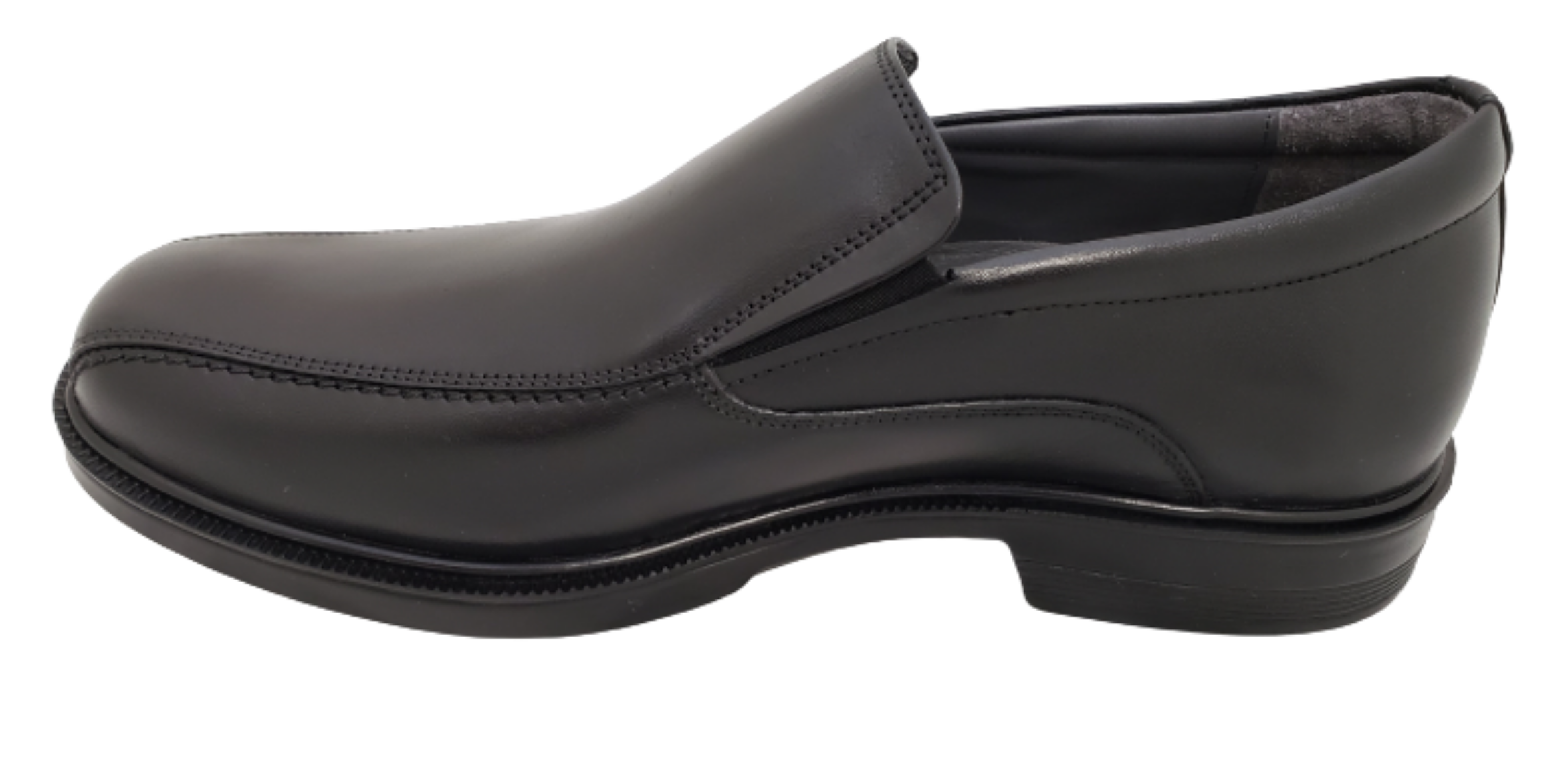 MORAN MEN'S BLACK BIKE TOE SLIP ON SHOES - 8453