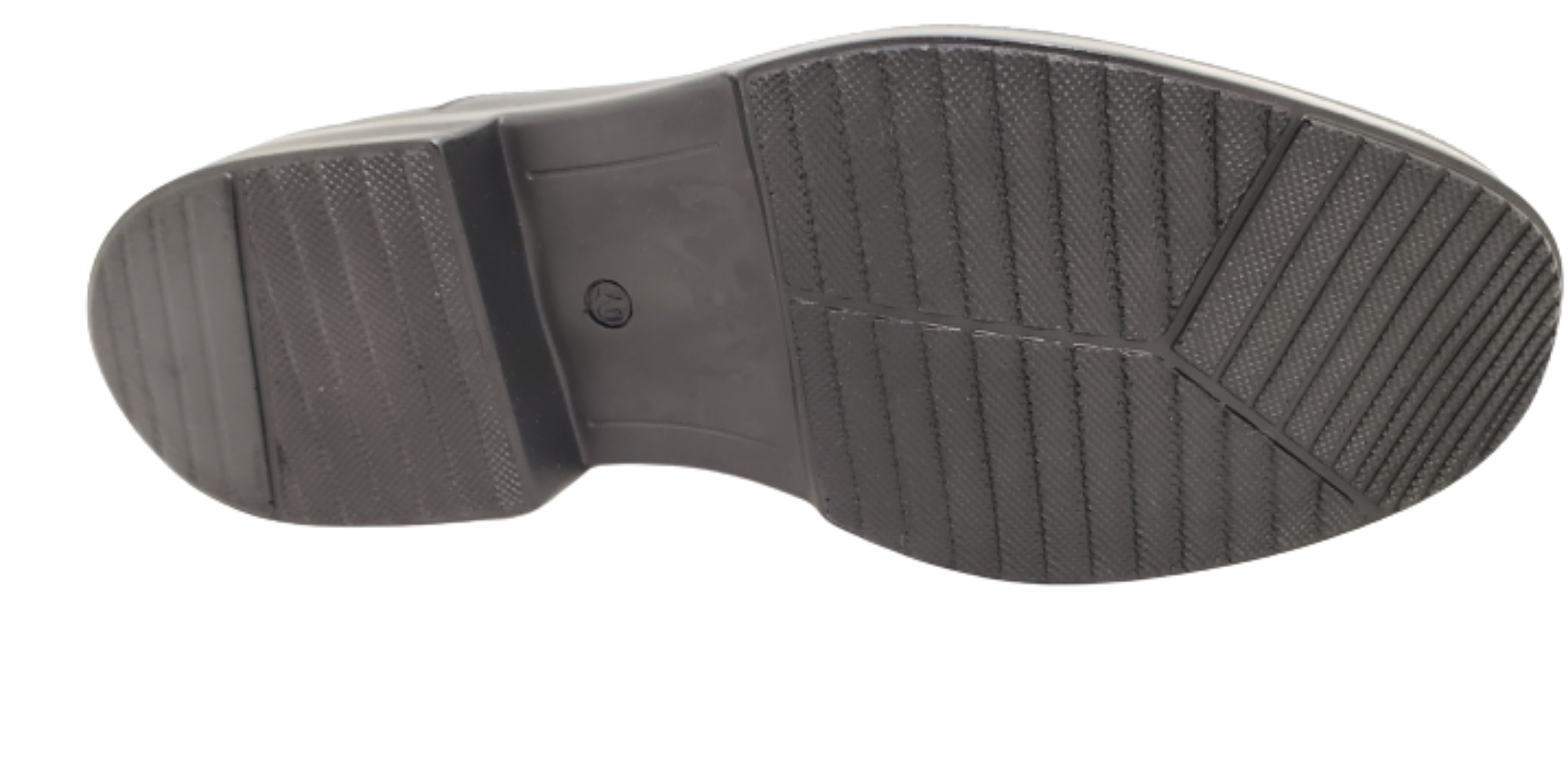 MORAN MEN'S BLACK BIKE TOE SLIP ON SHOES - 8453