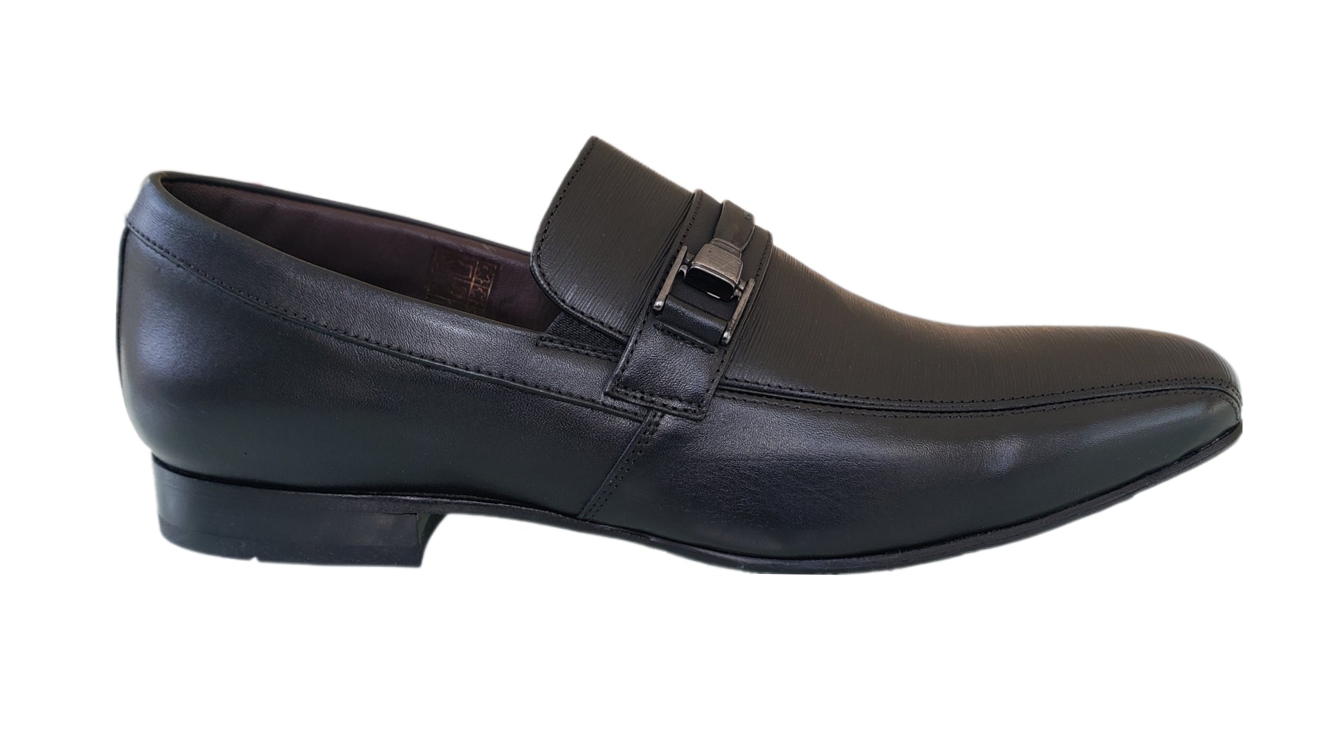 ALFREDO MEN'S BLACK DRESS SLIP ON 3-011-3361