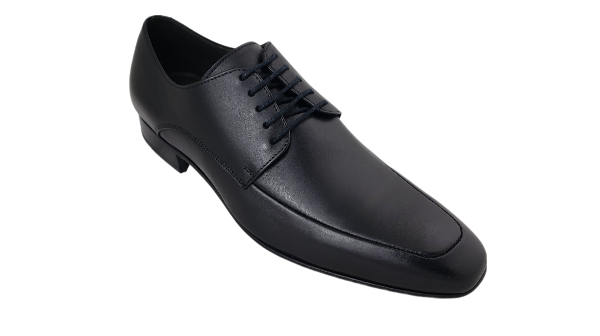 ALFREDO MEN'S BLACK LACE MOC TOE DRESS SHOES LI-86