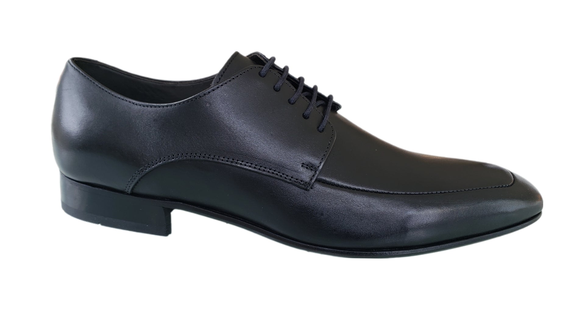ALFREDO MEN'S BLACK LACE MOC TOE DRESS SHOES LI-86