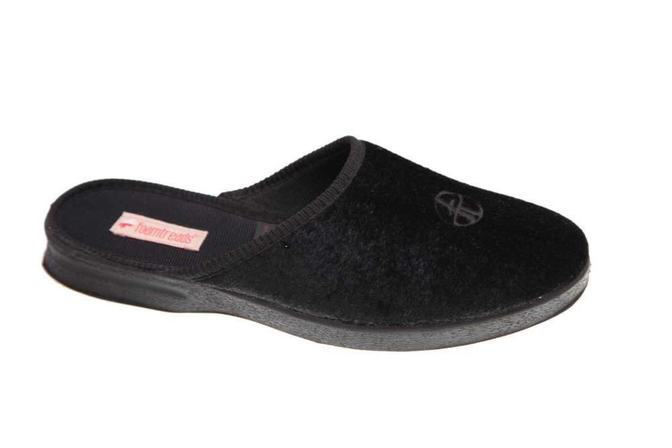FOAMTREADS MEN'S BLACK SLIPPER DEERIDGE
