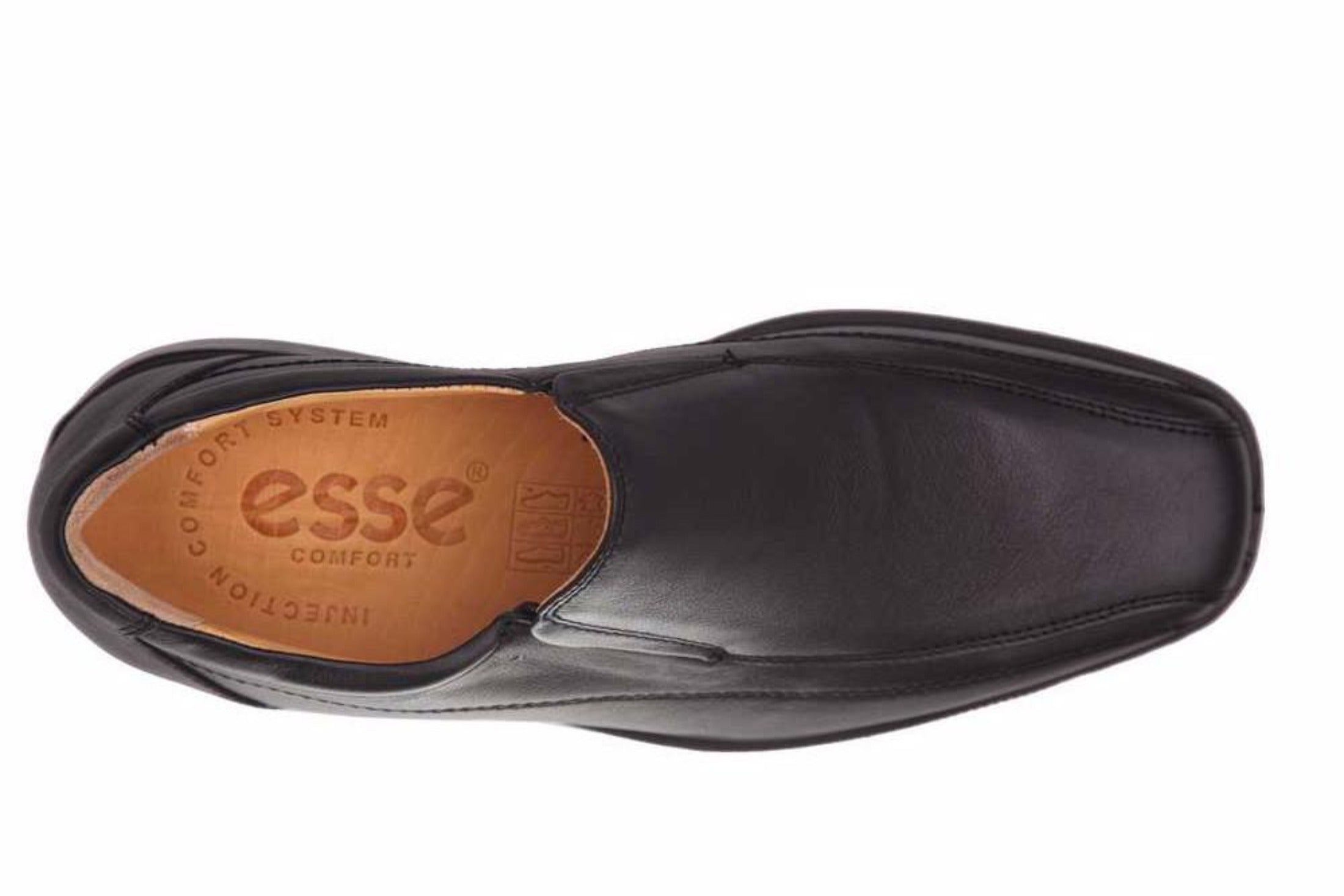 ESSE MEN'S BLACK SLIP ON BIKE TOE 18516