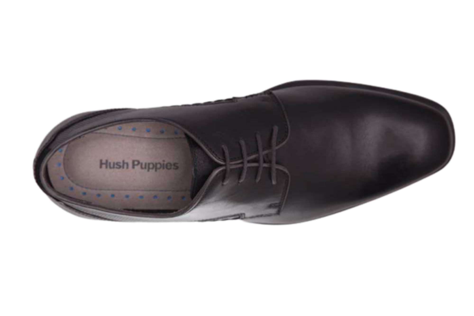 HUSH PUPPIES HM01237-001 KANE MADDOW / BLACK LEATHER