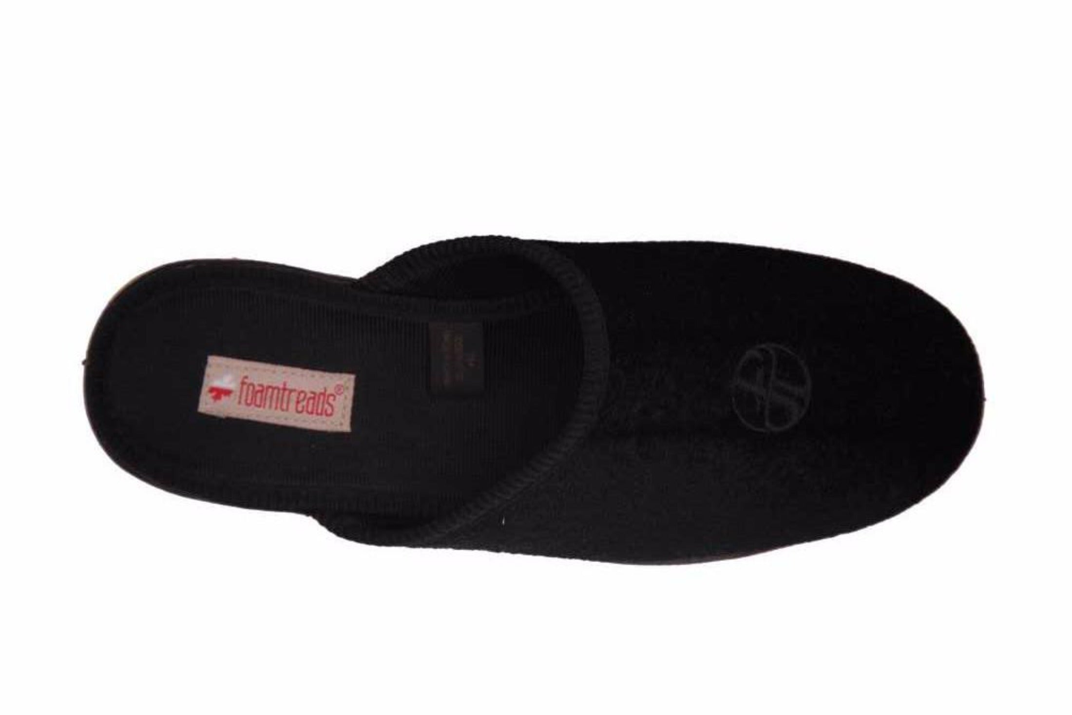 FOAMTREADS MEN'S BLACK SLIPPER DEERIDGE
