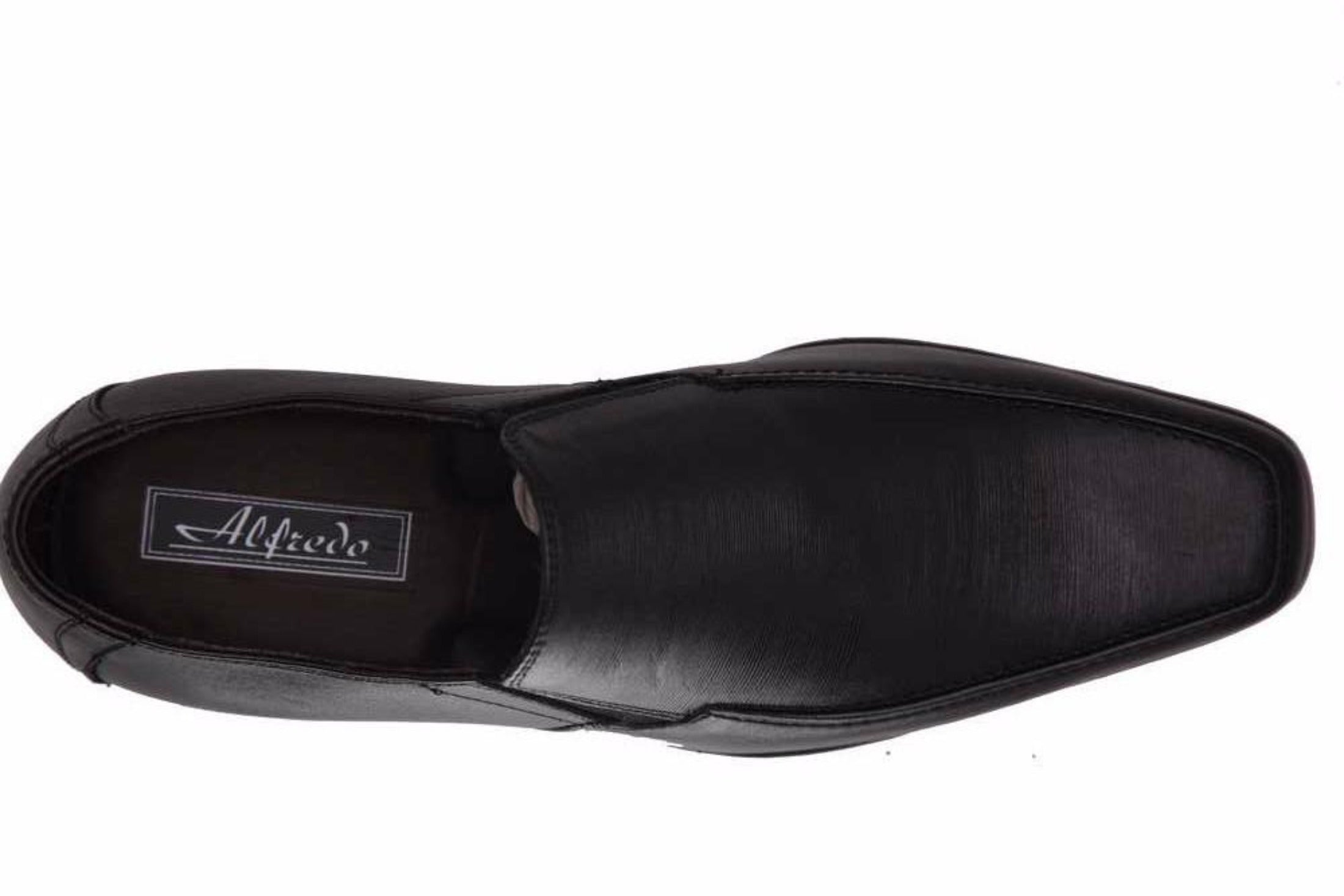 ALFREDO BLACK FIRENZE LEATHER MEN'S DRESS SHOES 0226