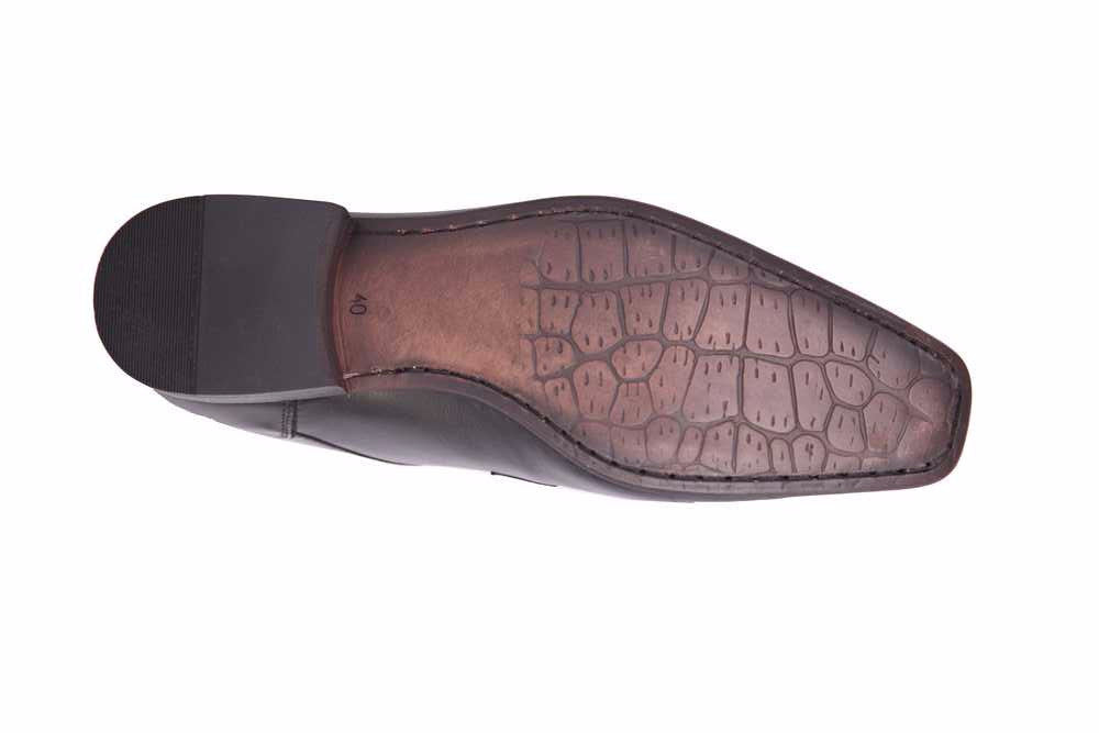 ALFREDO BLACK FIRENZE LEATHER MEN'S DRESS SHOES 0226